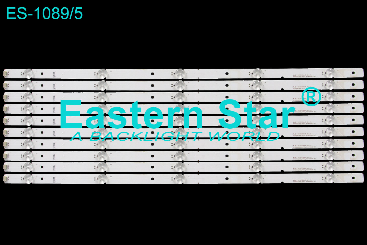 ES-1089 LED TV Backlight use for Hisense 55'' SVH550AL2_5LED_REV01_160104(HD550DF-F51) LED STRIPS(10)