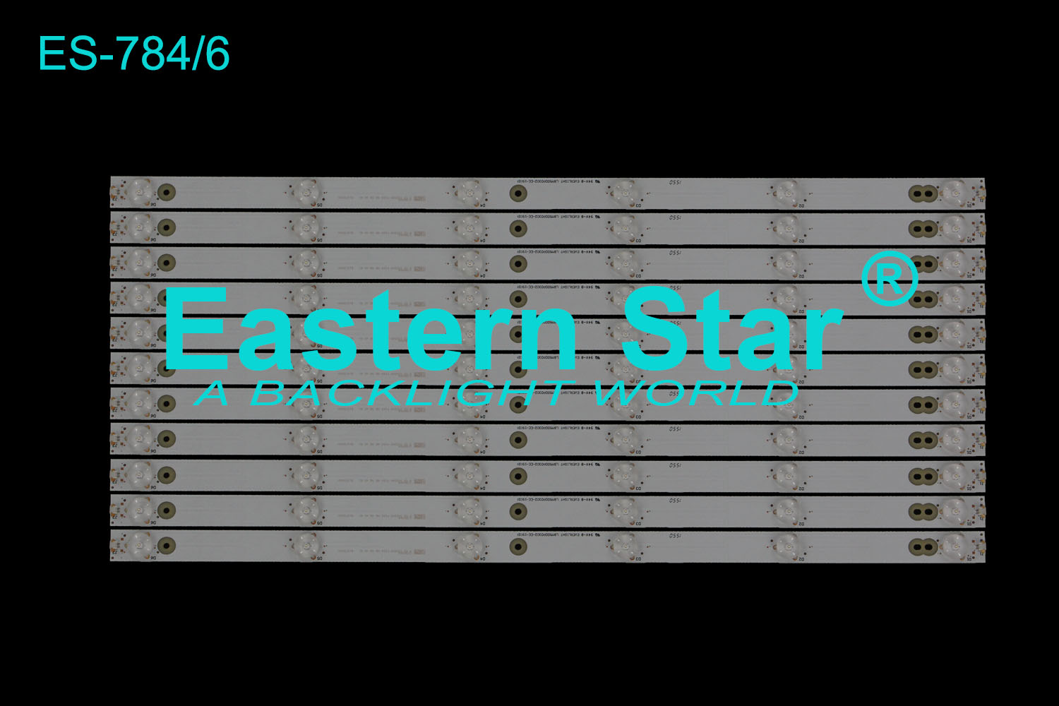 ES-784 LED TV Backlight use for Hisense 50" 50H7GB1,50H7GB LBM500P0302-EE-1S LED STRIPS(10)