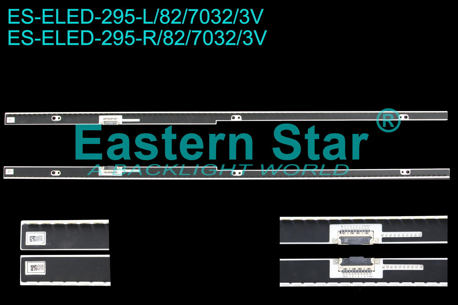 ES-ELED-295 ELED/EDGE TV backlight use for SAMSUNG 55'' TV LH55UEDPLGC/ZA/UN55H7150AFXZA SAMSUNG_2014SVS55_7032SNB_H7000_L/R82_REV1.0_131209 LED STRIPS(2)