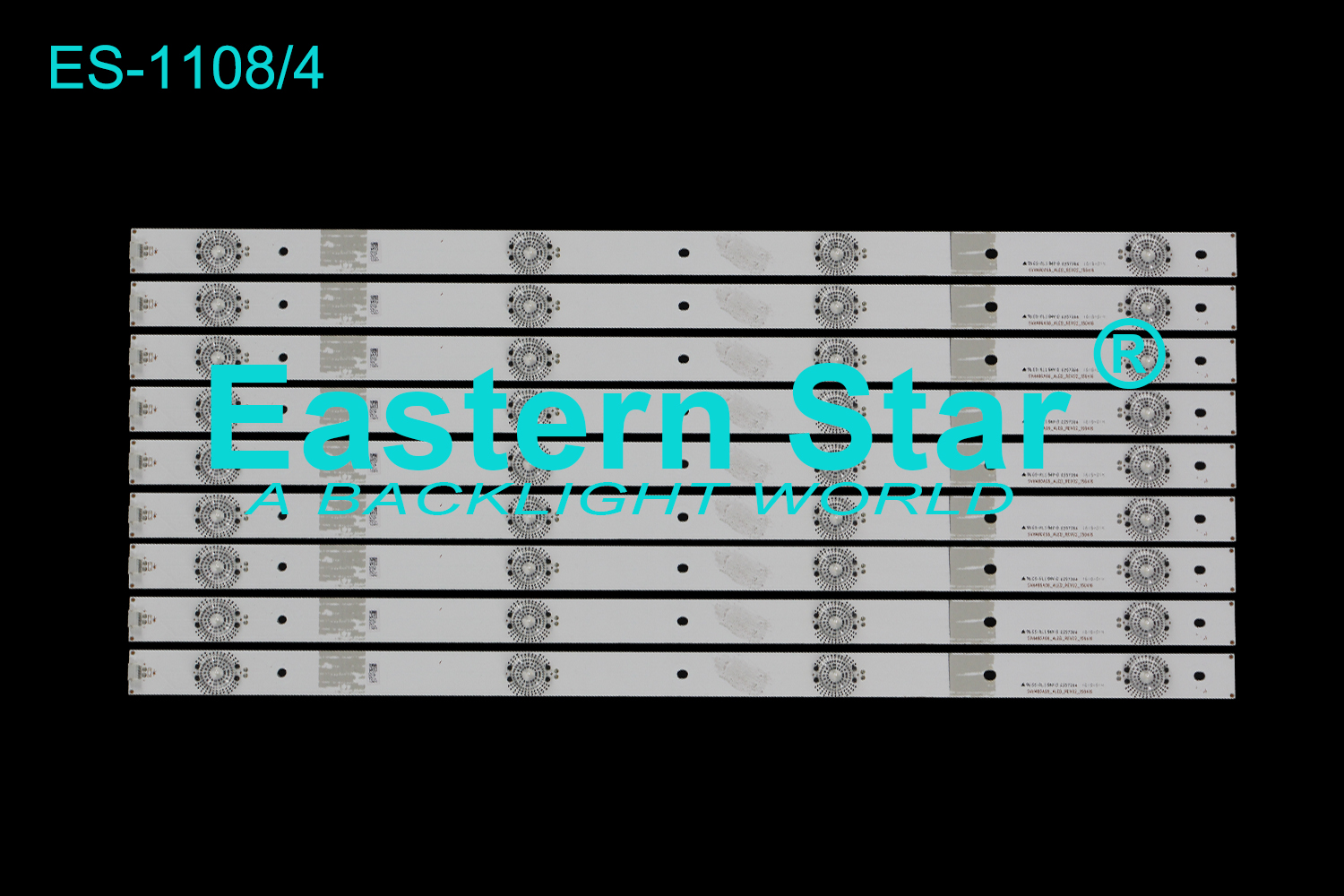 ES-1108 LED TV Backlight use for 48'' Hisense TV LED48EC520UA,LED48K300U SVH480A08 4LED_REV02_150416 LED STRIPS(9)