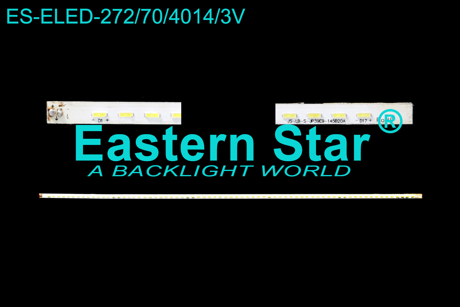 ES-ELED-272 ELED/EDGE TV backlight use for 39'' JS-LB-S-JP39E9-145820A LED STRIPS(/)