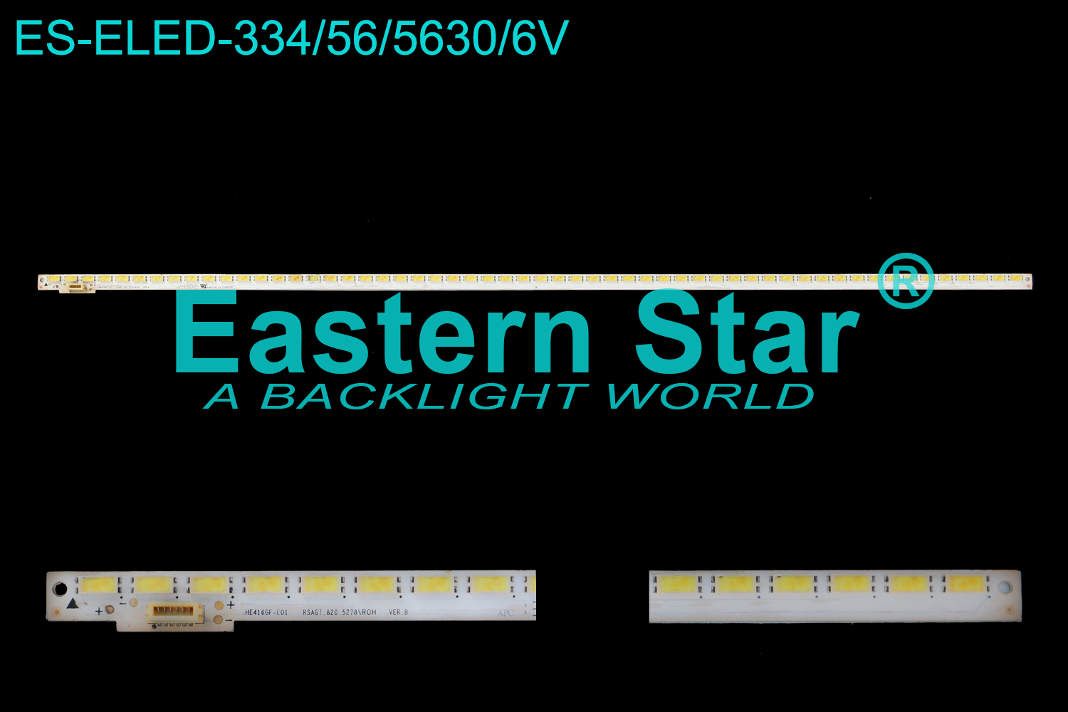 ES-ELED-334 ELED/EDGE TV backlight use for 42''  Hisense LED42H130 HE416GF-E01 RSAG7.820.5278\ROH VER.B LED STRIPS(1)