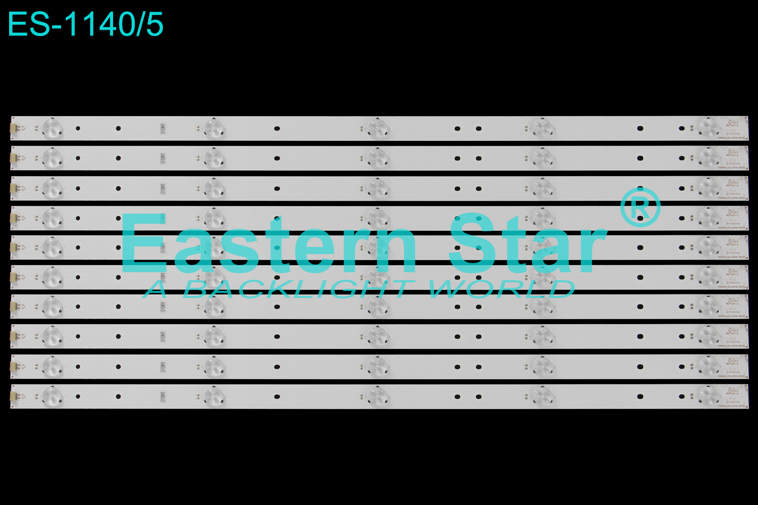 ES-1140 LED TV Backlight use for 58" Hisense LED58EC320A SVH580A01_5LED_REV06_20150410 LED STRIP(10)