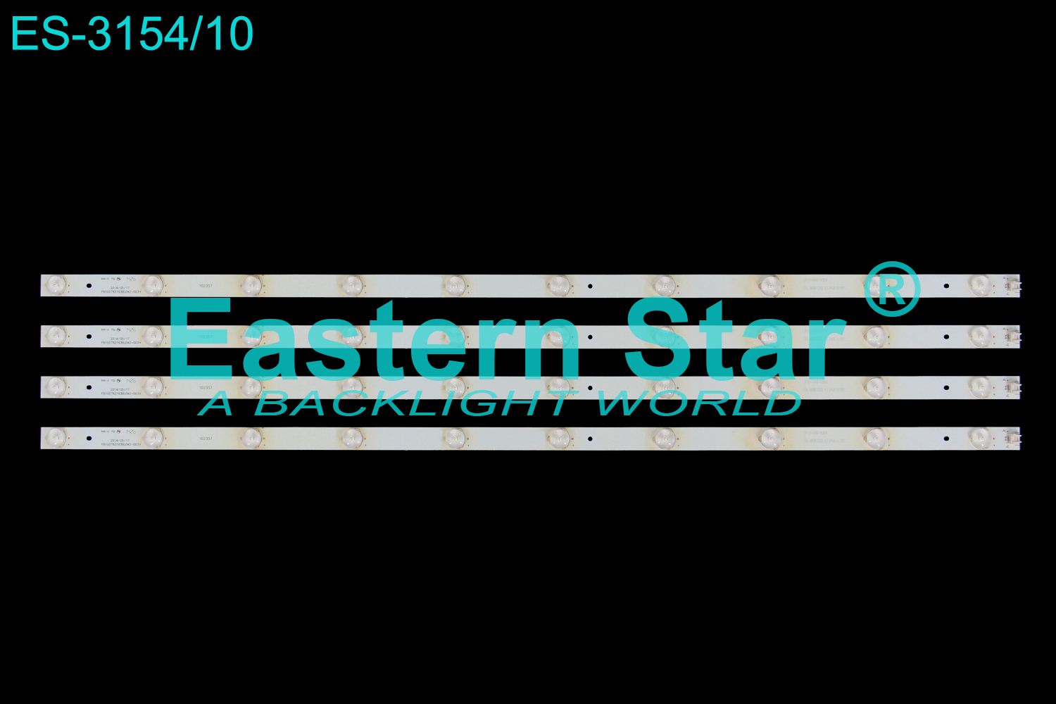 ES-3154 LED TV Backlight use for 39" MITASHI PB10D782183BL042-003H DLM06 C52 15 P4A N 001 LED STRIP(4)