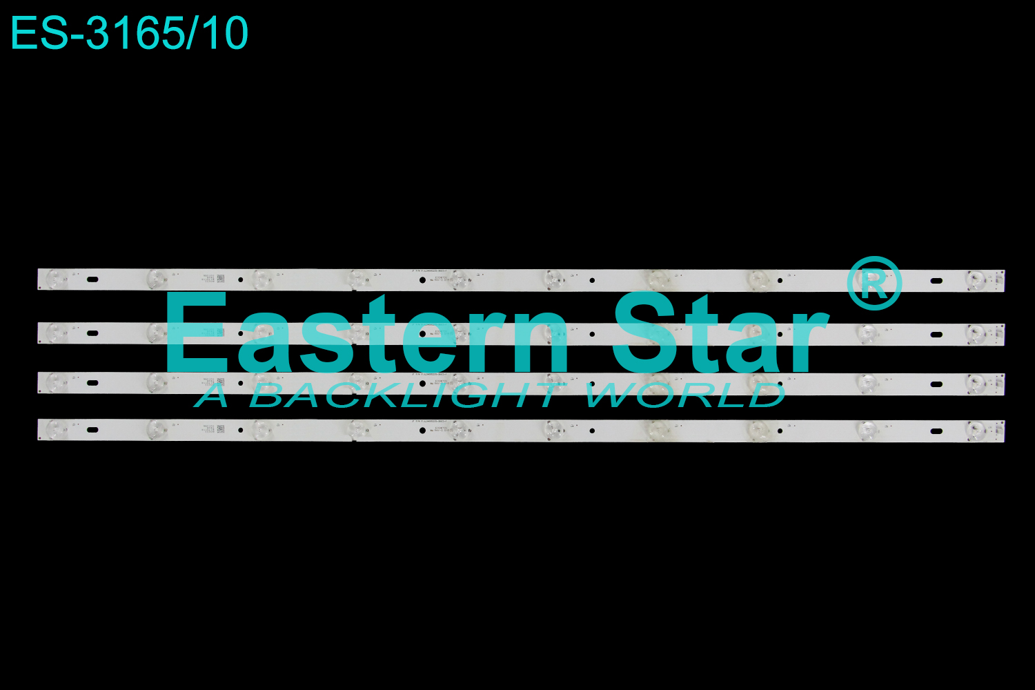 ES-3165 LED TV Backlight use for 40" DEXP 40LE75T2 JF P/N: 01 JL.D40052235-083CS-F  LED STRIP(4)