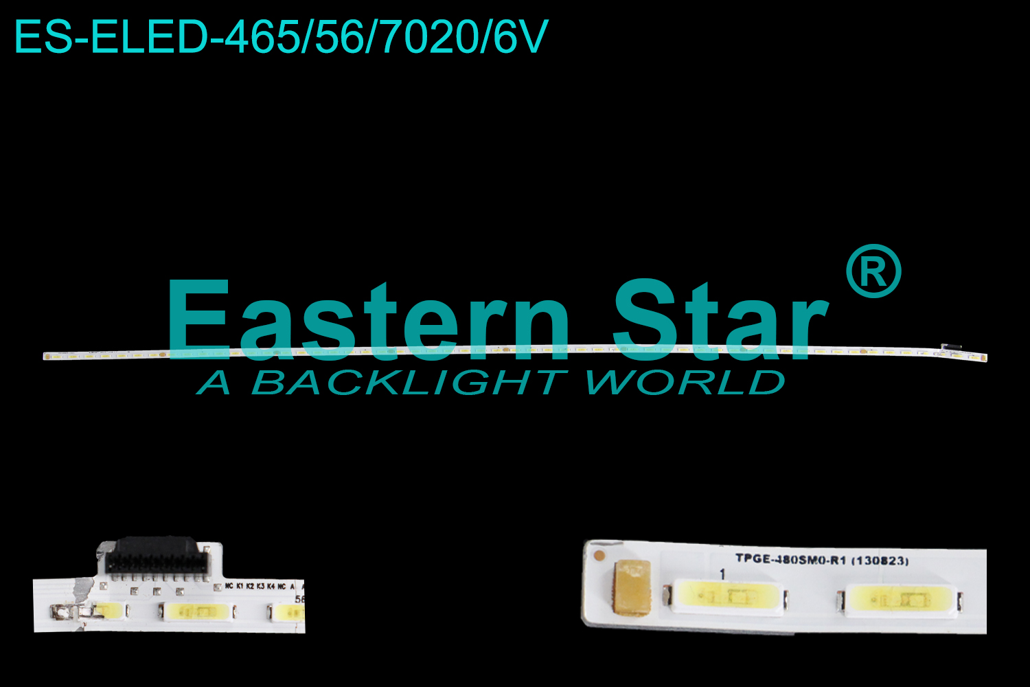 ES-ELED-465 ELED/EDGE TV backlight use for 48'' PHILIPS 48PFS8159/12 TPT480LS-HJ03 TPG-480SM0-R13082  LED STRIPS(1）