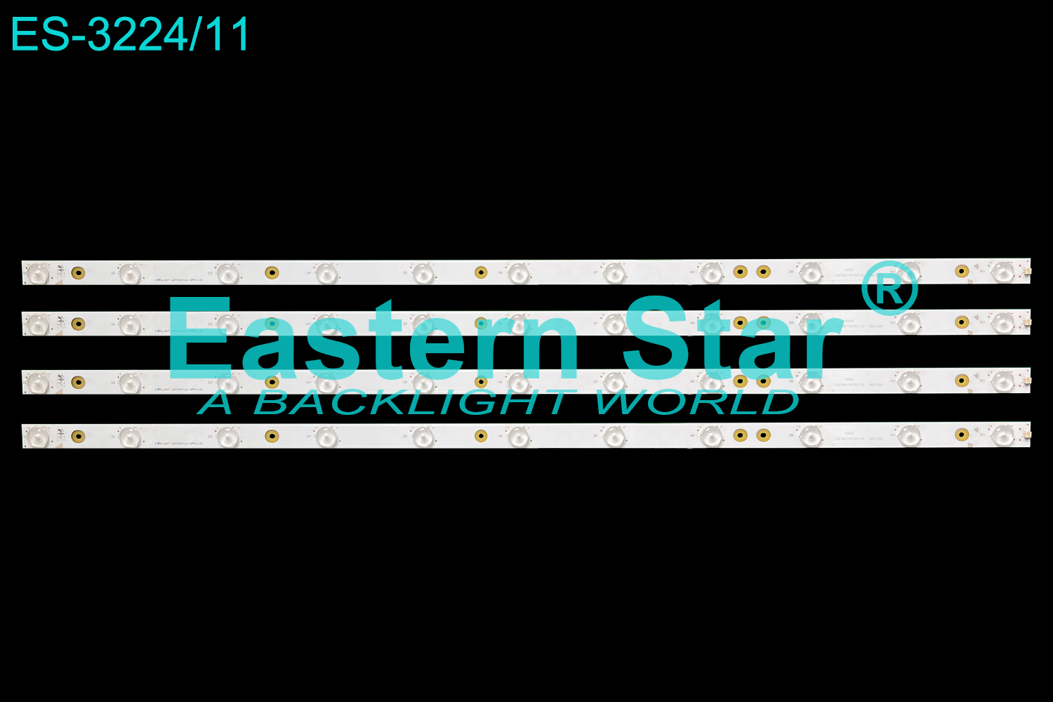 ES-3224 LED TV Backlight use for 39"  Hisense LEDN40D37P EVERYLIGHT LBM400P1101-BA-1S(0) LED STRIP(4)