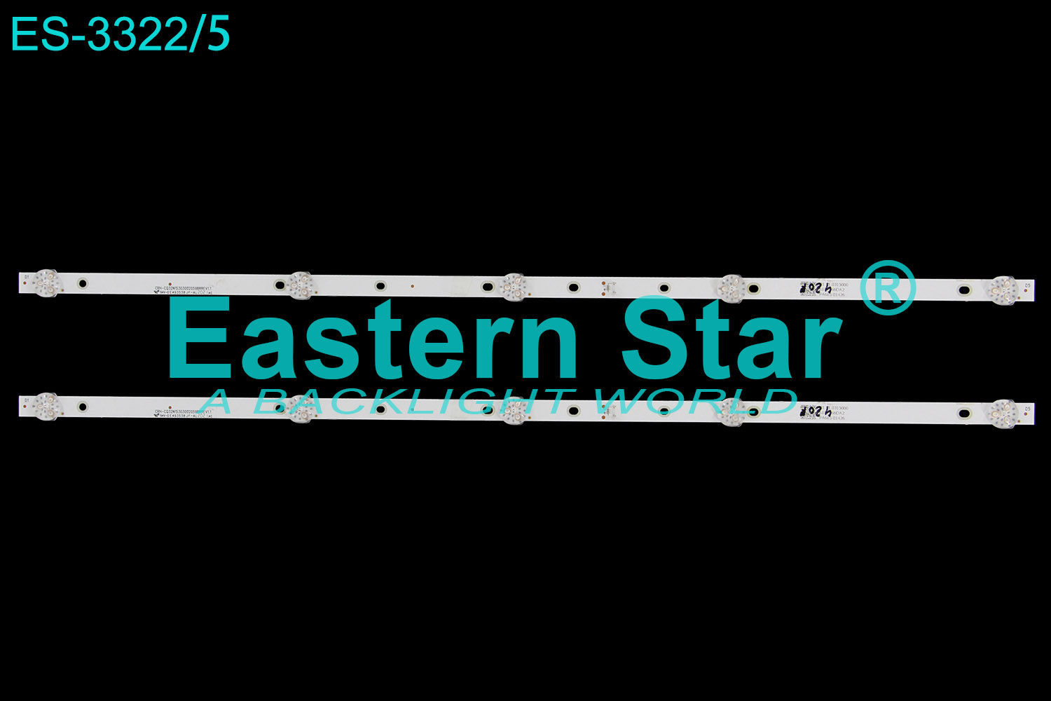 ES-3322 LED TV Backlight use for 32" Erisson 32AE7700|32AE90S 420PAK   CQ32N15303002059BRREV1.1 LED STRIP(2)