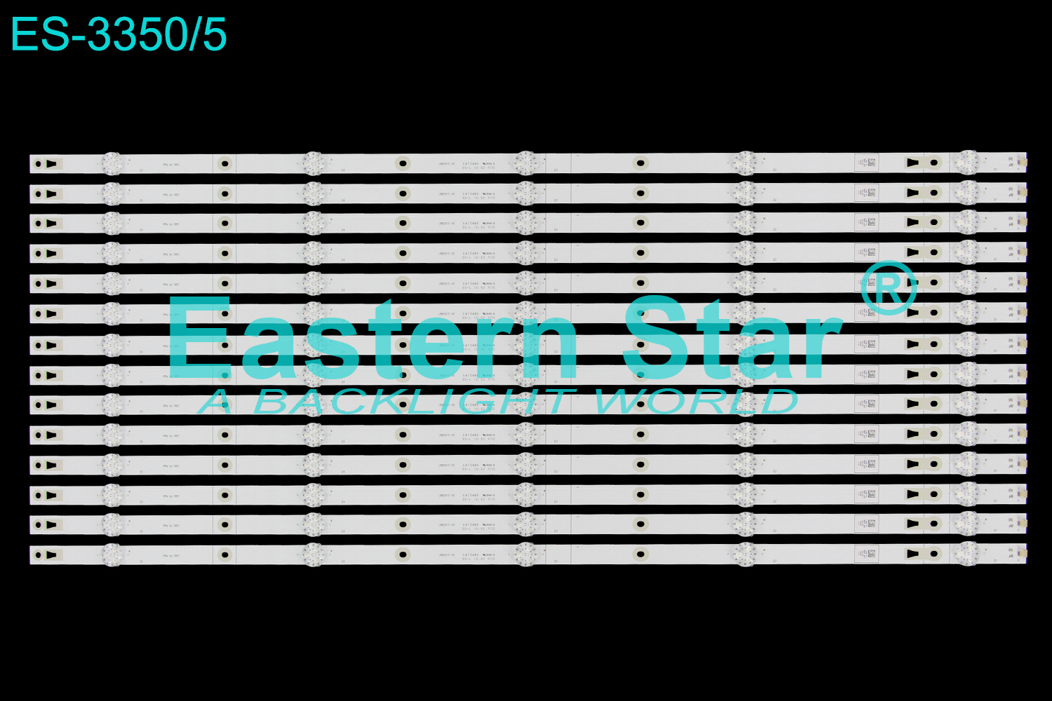ES-3350 LED TV Backlight use for 65" Hisense  LB65075 V0 LED STRIP(14)