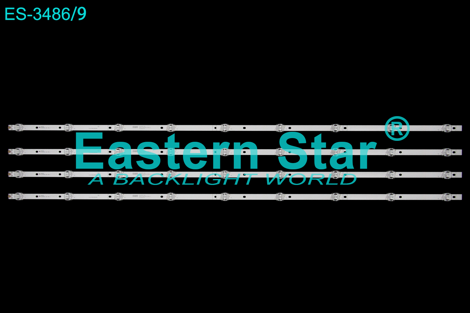 ES-3486 LED TV Backlight use for 50" Hisense IC-A-CNEJ50DA82  CS-MCPCB-150  LED STRIP(4)