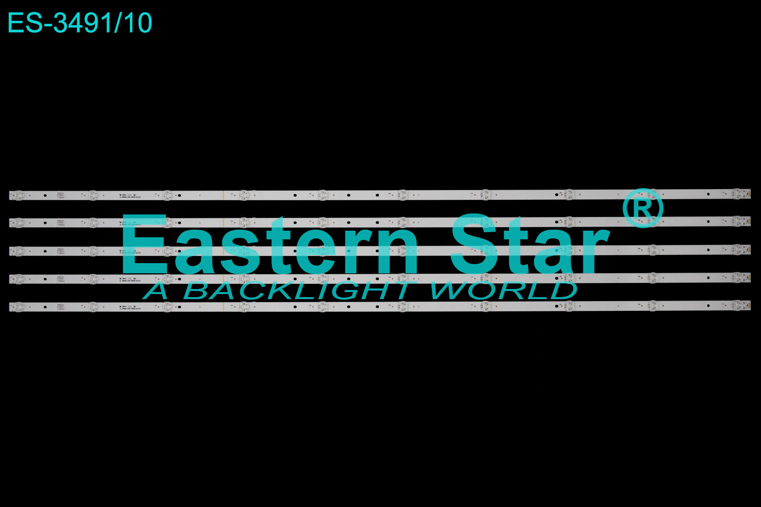 ES-3491 LED TV Backlight use for 55" ELEMENT E4SFT5517,E4SW5518  JL.D550A1330-390AS-M_V01 LED STRIP(5)