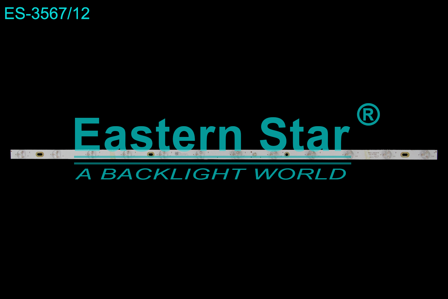 ES-3567 LED TV Backlight use for 40" Thomson P003 V1 2018-06-05 D22-400-MS001 LED STRIP(/)