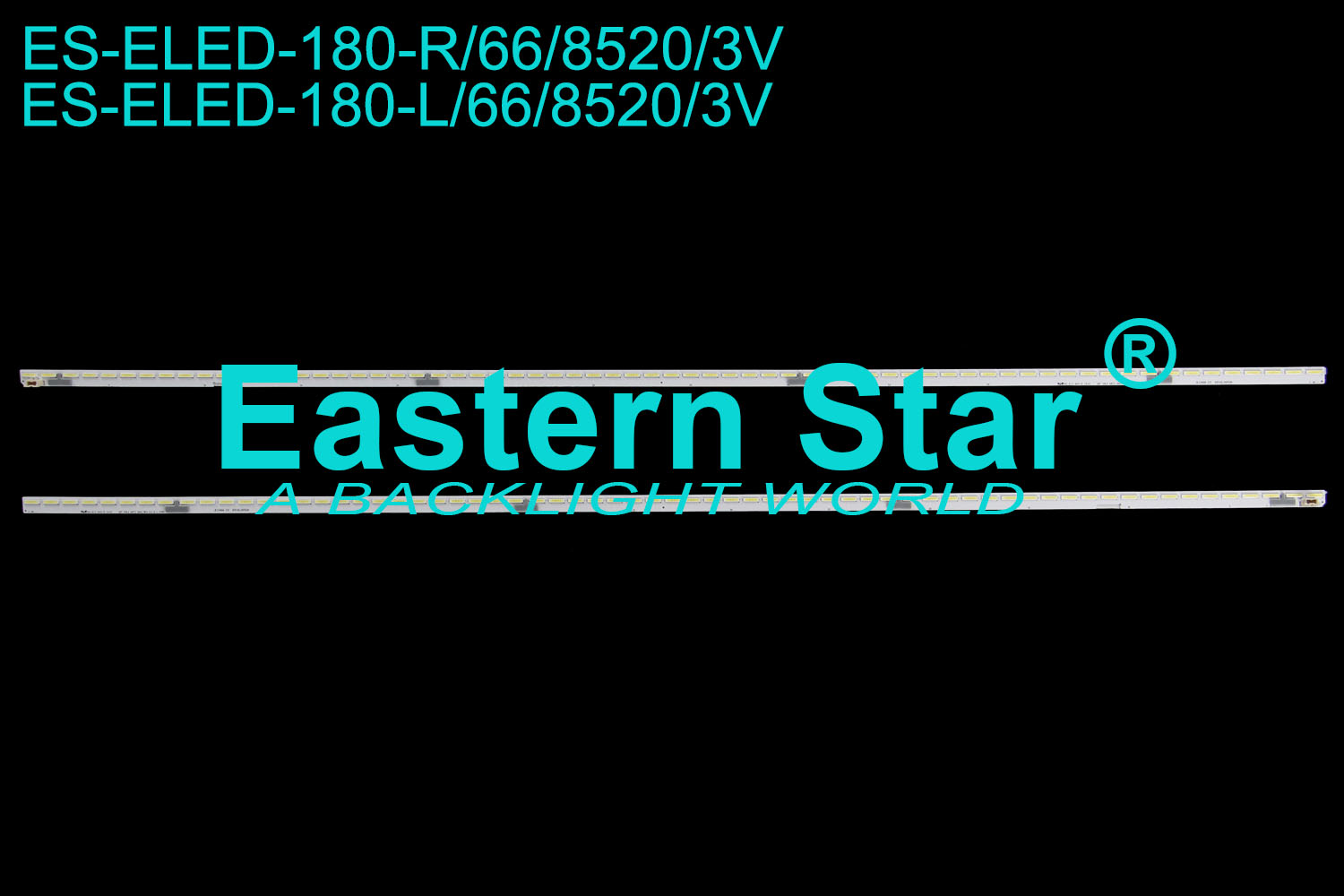 ES-ELED-180 ELED/EDGE TV backlight use for Lg 60'' 66LEDs  V16.5 ART3 2653/2 REV 0.4 6 R/L-Type  6916L 2653/2A LED STRIPS(2)