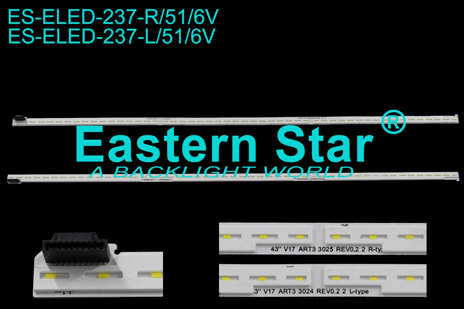 ES-ELED-237 ELED/EGDE TV Backlight 43