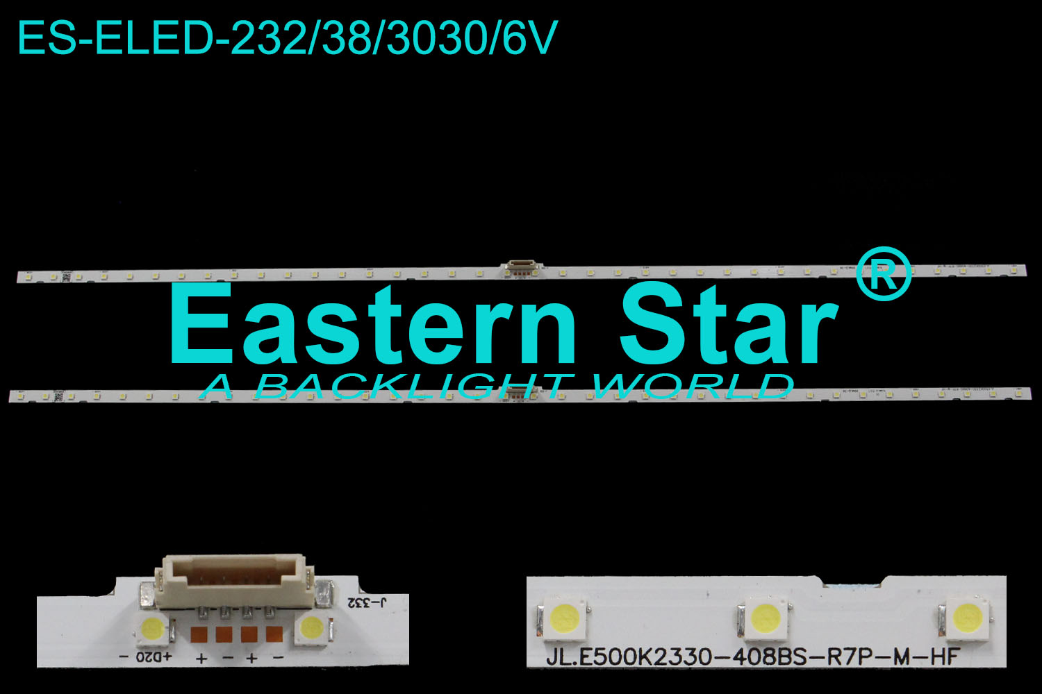ES-ELED-232 ELED/EGDE TV Backlight 50" use for Samsung JL.E500K2330-408BS-R7P-M-HF  AOT_50_NU7100F BN96-45952A BN61-15484A  (2)