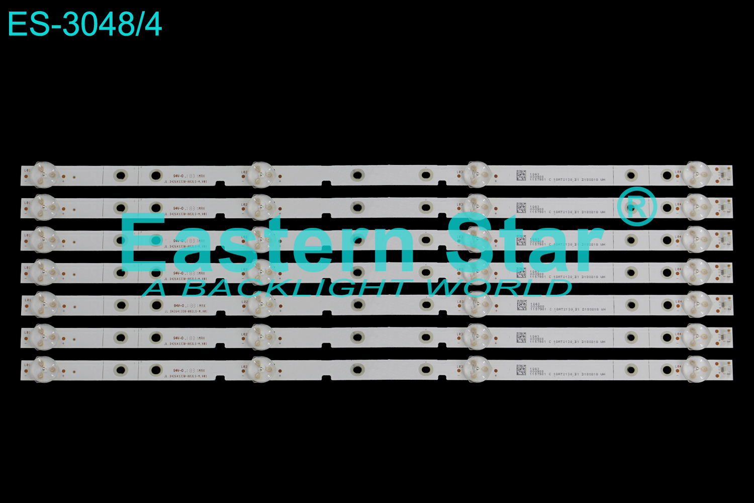 ES-3048 LED TV Backlight use for 43" Elkos JL.D42641330-003LS-M_V01 LED STRIP(7)