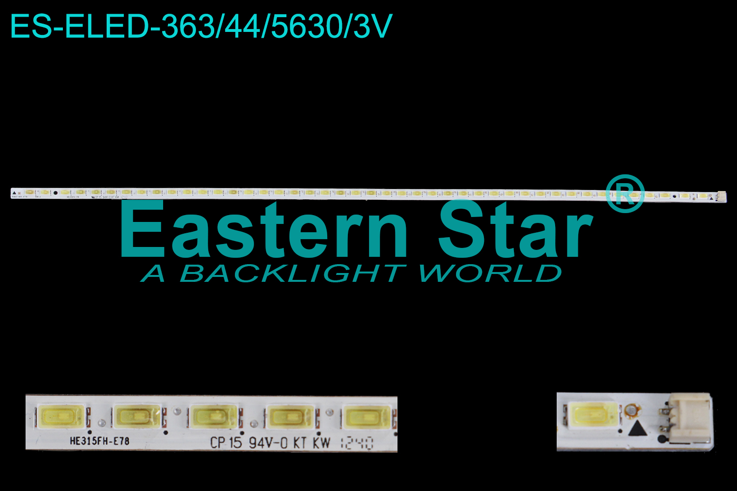 ES-ELED-363 ELED/EDGE TV backlight use for 32'' Hisense LED32K300 HE315FH-E78  RSAG7.820.4778 VER.A SSY-1111609-C HE315  FH-E88 RSAG7.820.4776 RSAG7.820.5045 LED STRIPS(1)