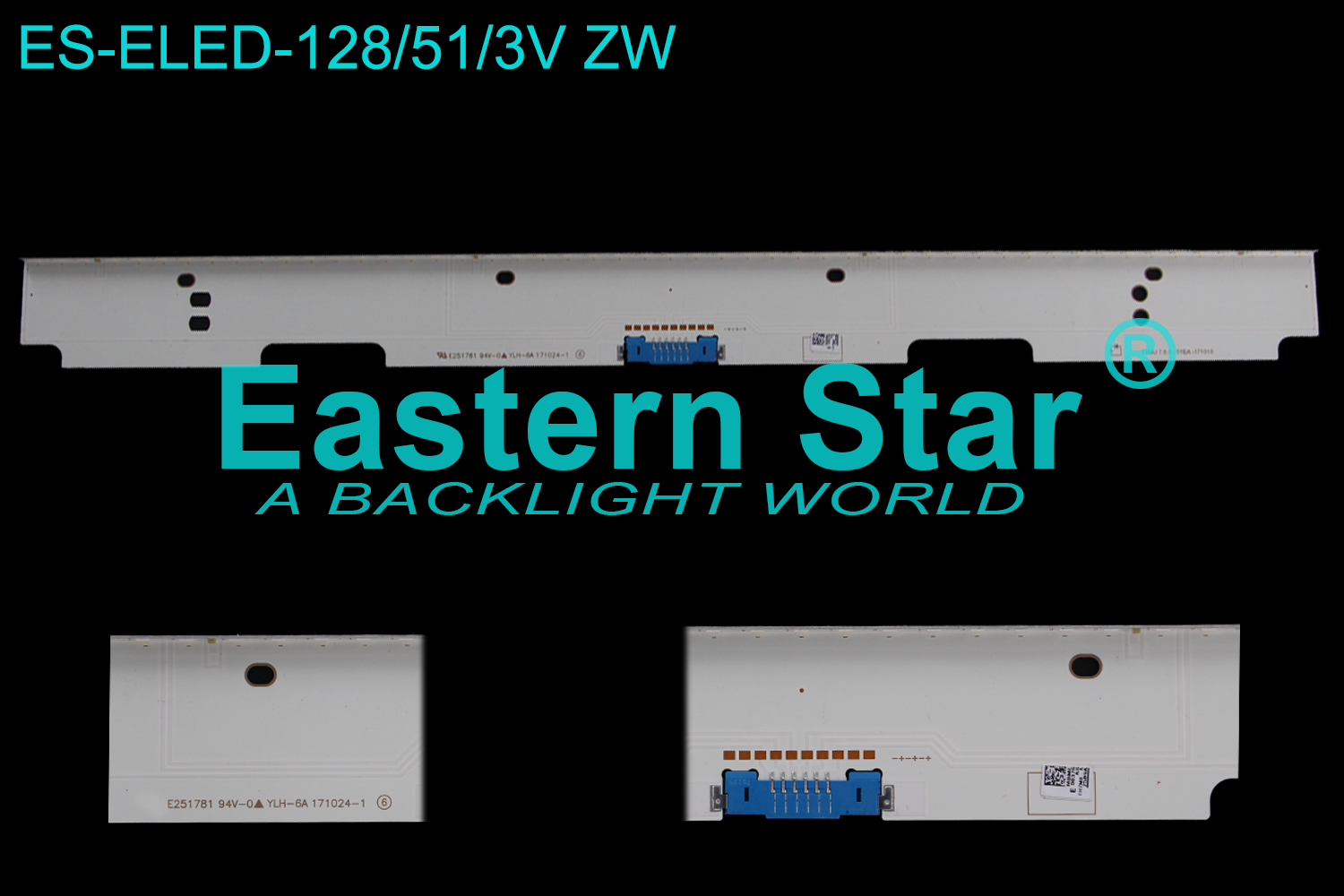 ES-ELED-128 ELED/EDGE TV backlight use for Samsung 75" MBME 00375 AS EH7M8-A  2589A  75MU  7.8.9-51EA-171018  ER75UVME20NSA(4)