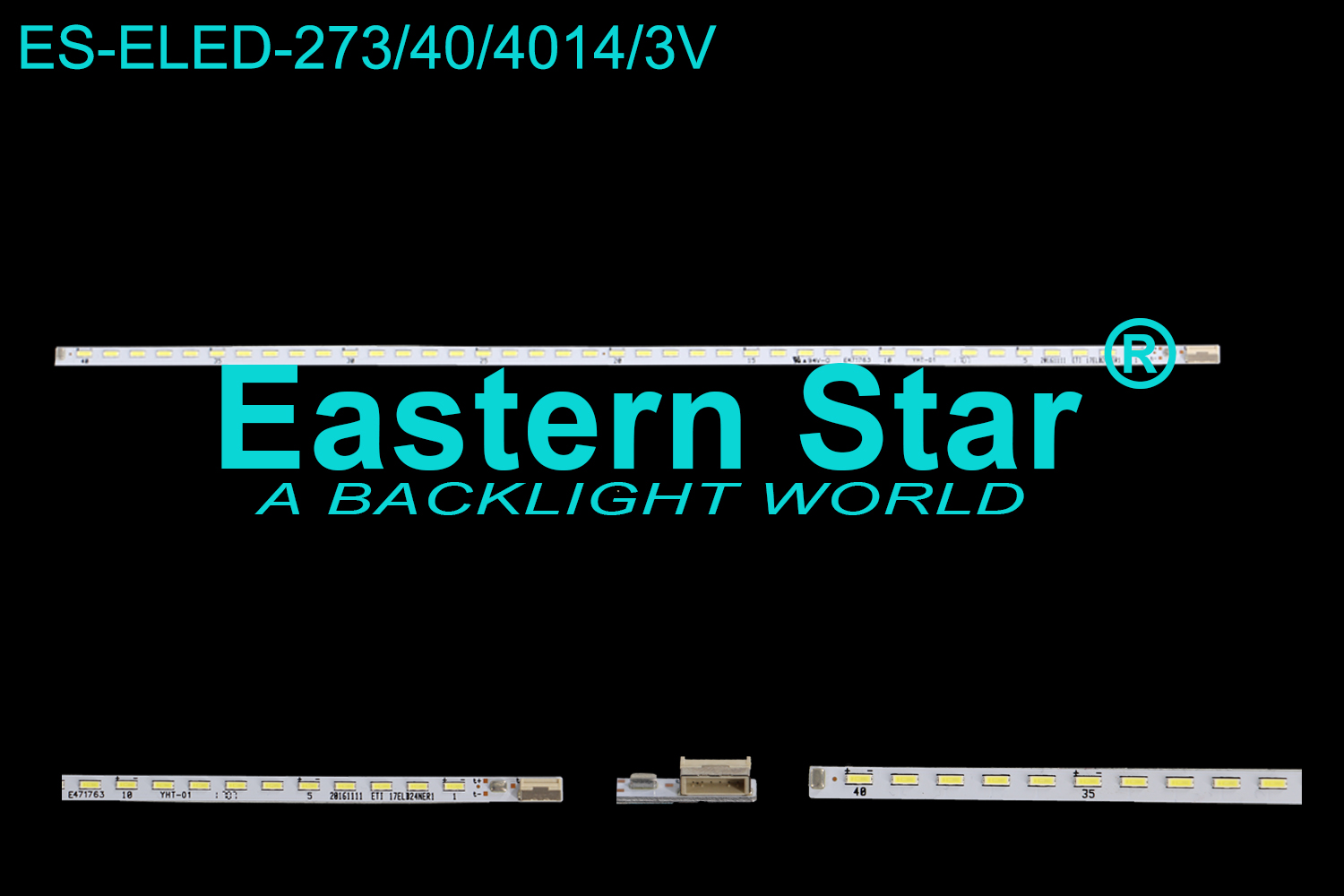 ES-ELED-273 ELED/EDGE TV backlight use for 24'' Vestel  24 20161111 ETI 17ELB24NER1 LED STRIPS(1)