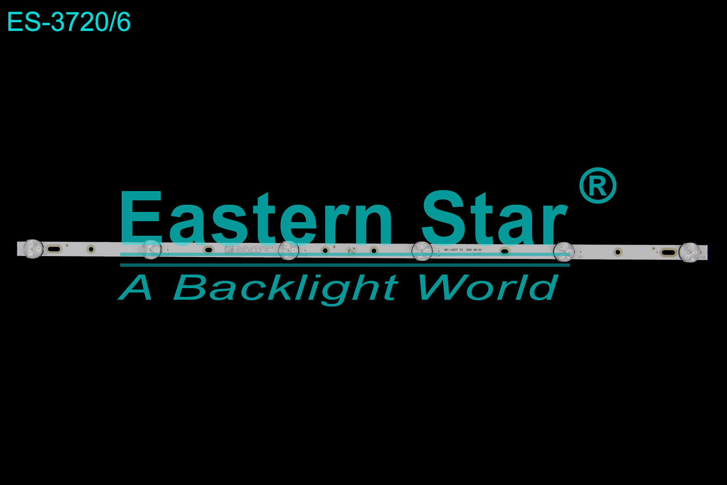 ES-3720 LED TV Backlight use for 32" MS-L4537 V3 D32S0301 M208 A3 C K 3C M22200279 LED STRIP(/)