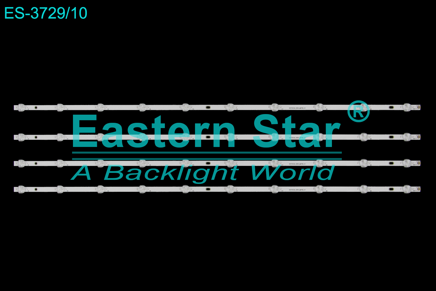ES-3729 LED TV Backlight use for 40" Rca/Blauberg/Proscan RLDED4016A-H  SQY39.5LB_10X4_MCPCB_V1  LED STRIP(4)