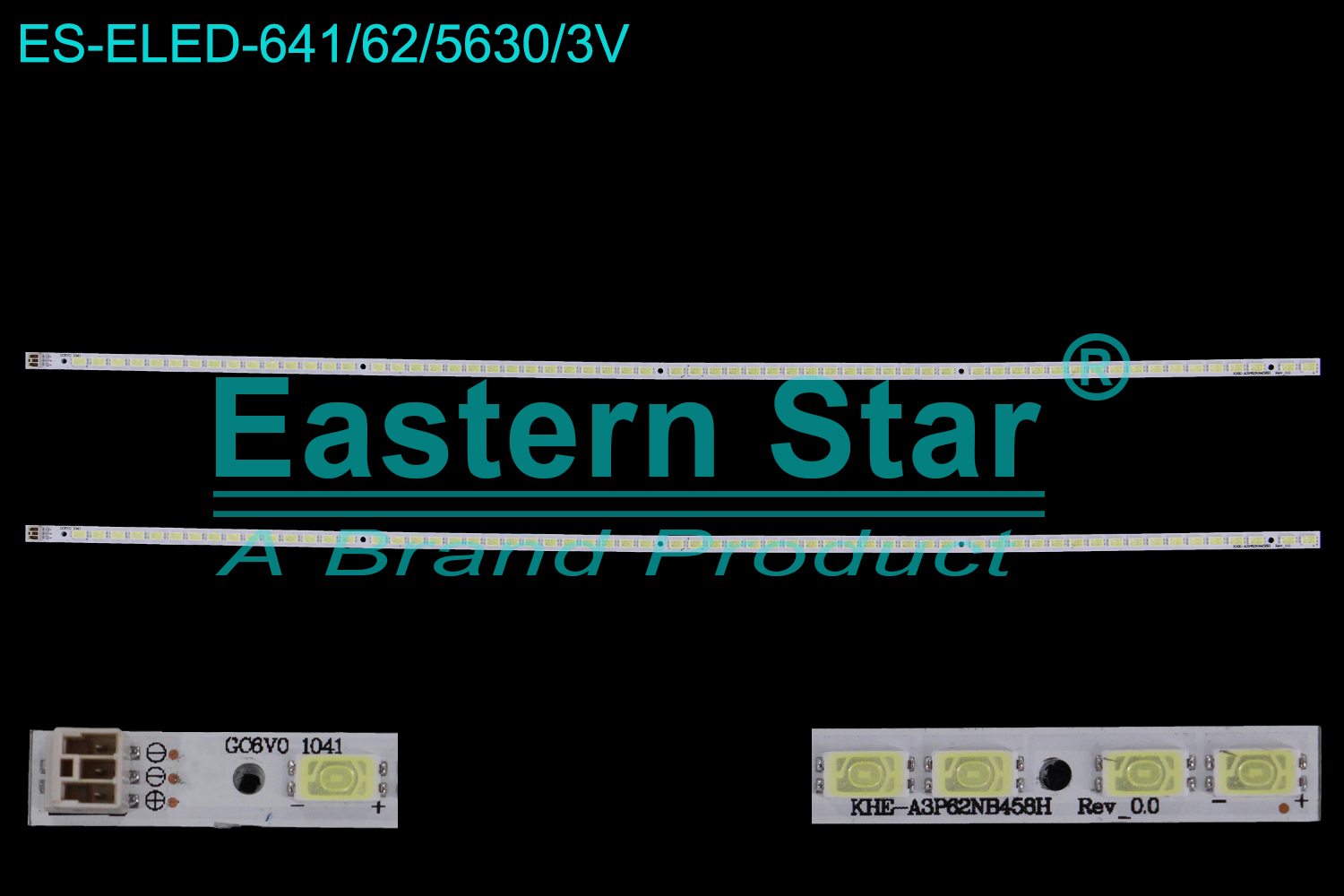 ES-ELED-641 ELED/EDGE TV backlight use for 40'' Hisense LED40K16P/Hair LE40T320 KHE-A3P62NB458H Rev_0.0  LED STRIPS(2)