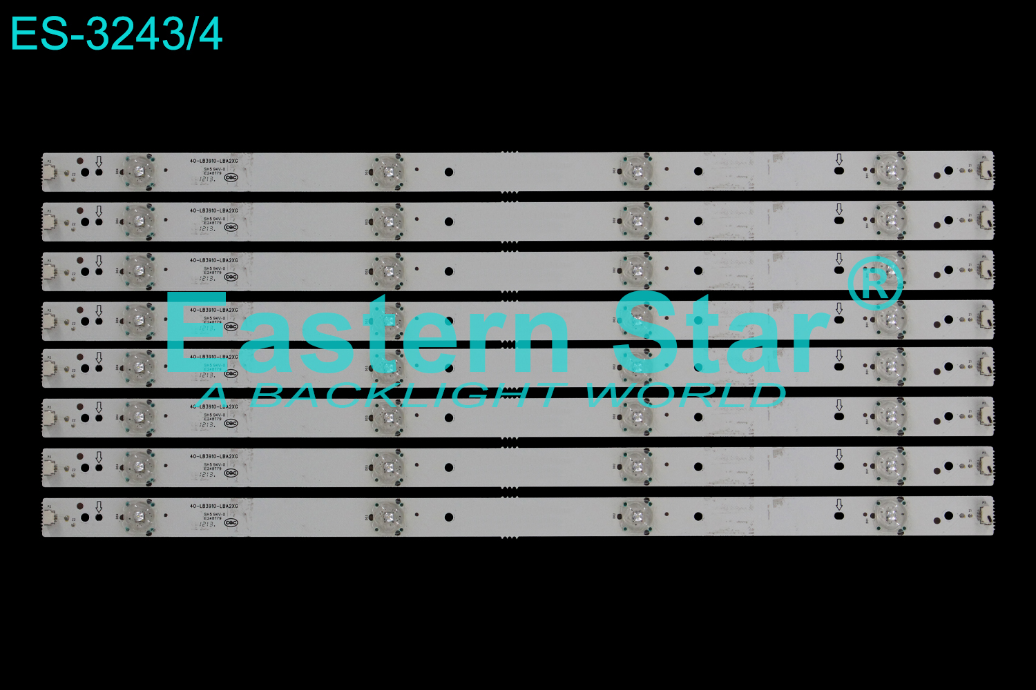 ES-3243 LED TV Backlight use for 39" Sunny SN039MS82G-TCL1F 40-LB3910-LBA2XG LED STRIP(8)