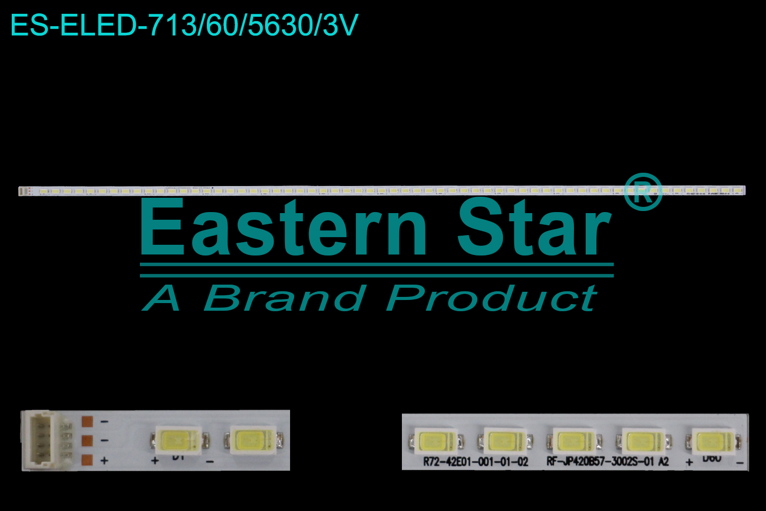 ES-ELED-713 ELED/EDGE TV backlight use for 42'' QB34K10000000 R4116 0044 R72-42E01-001-01-02 RF-JP420B57-3002S-01 A2  LED STRIPS(1)