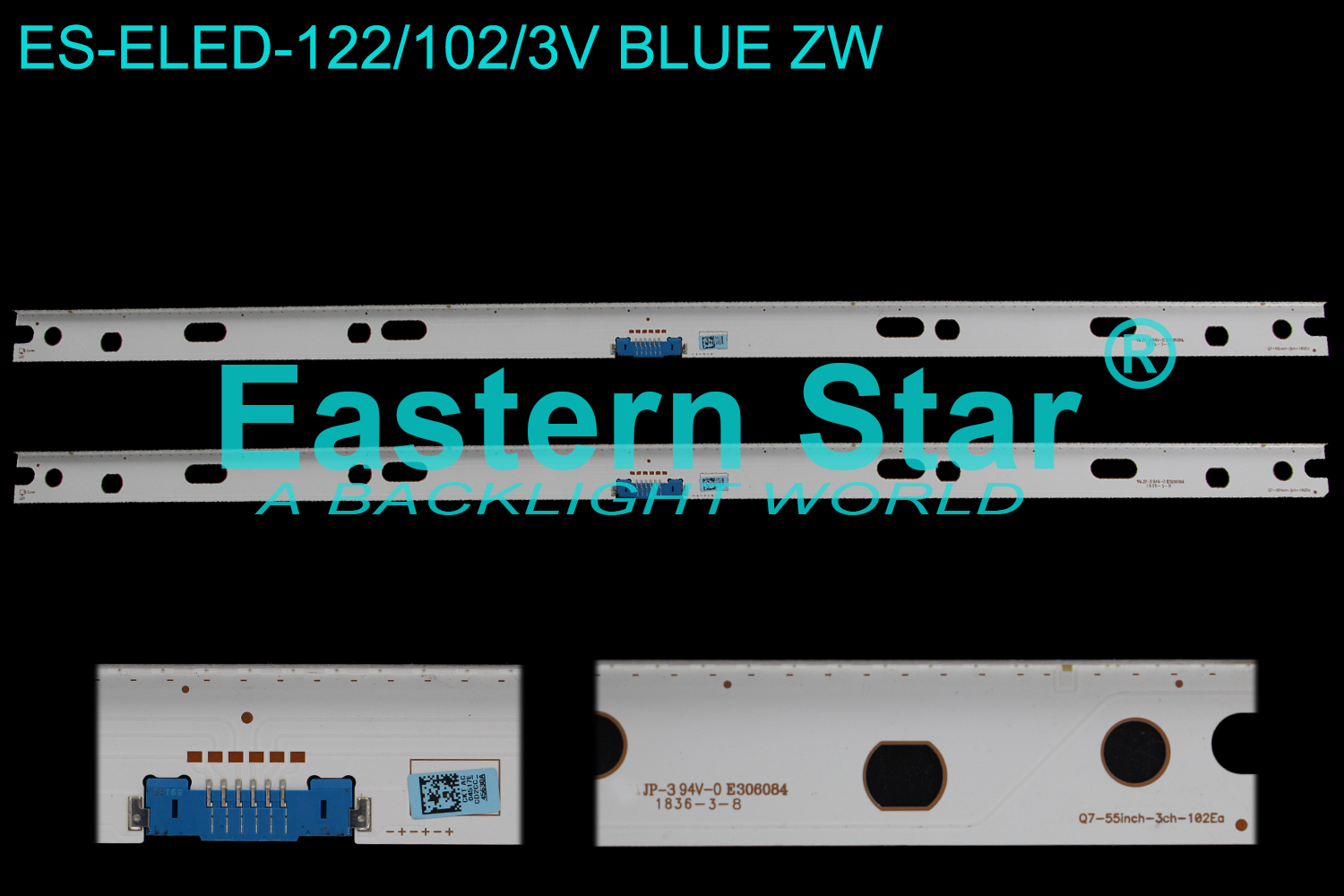 ES-ELED-122 ELED/EDGE TV backlight use for Samsung 55'' 102LEDs Q7-55inch-3ch-102Ea BN96-45630A  (2)