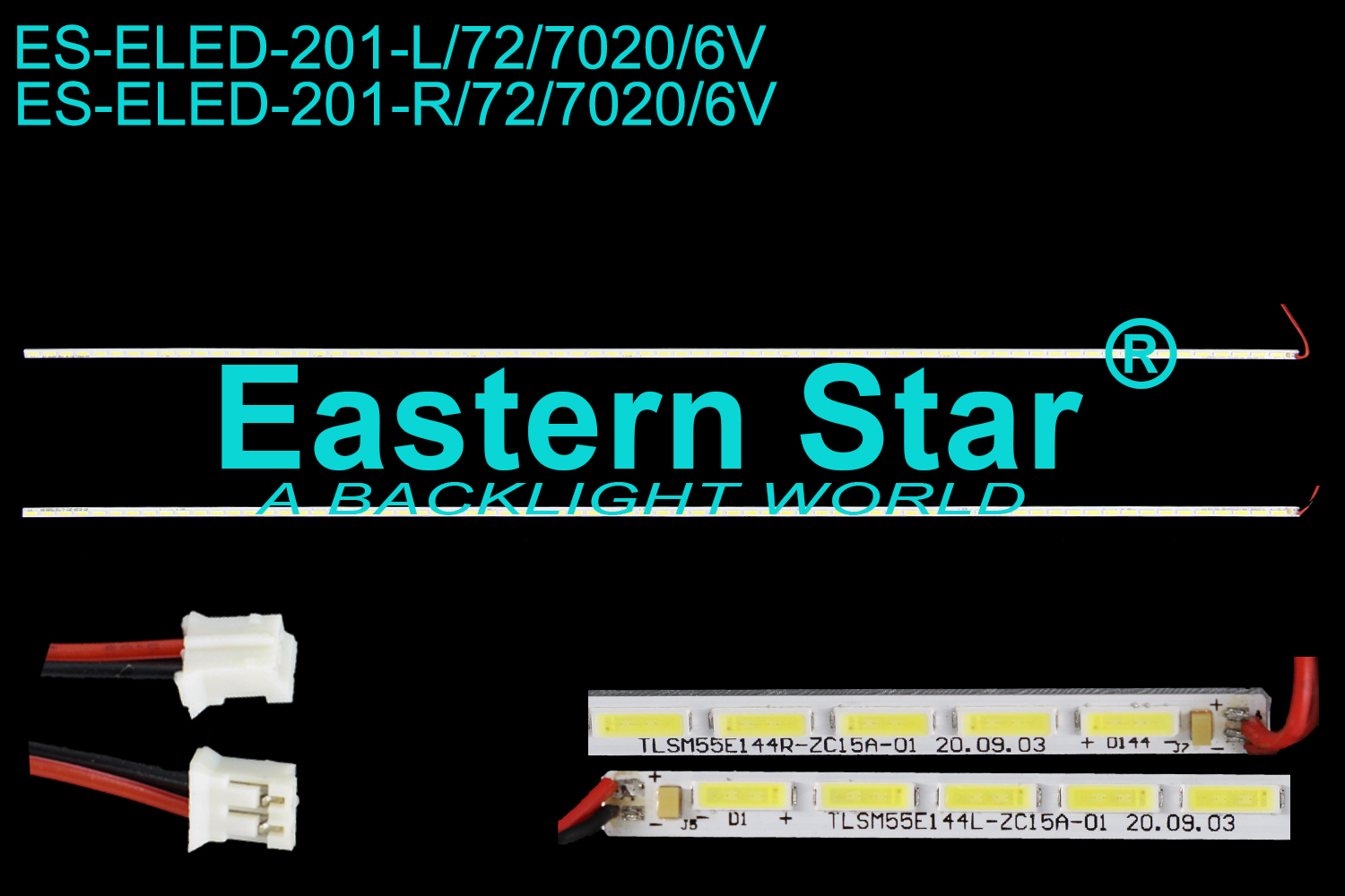 ES-ELED-201 ELED/EDGE TV backlight 55'' 72LEDs TLSM55E144L/R-ZC15A-01 (2)