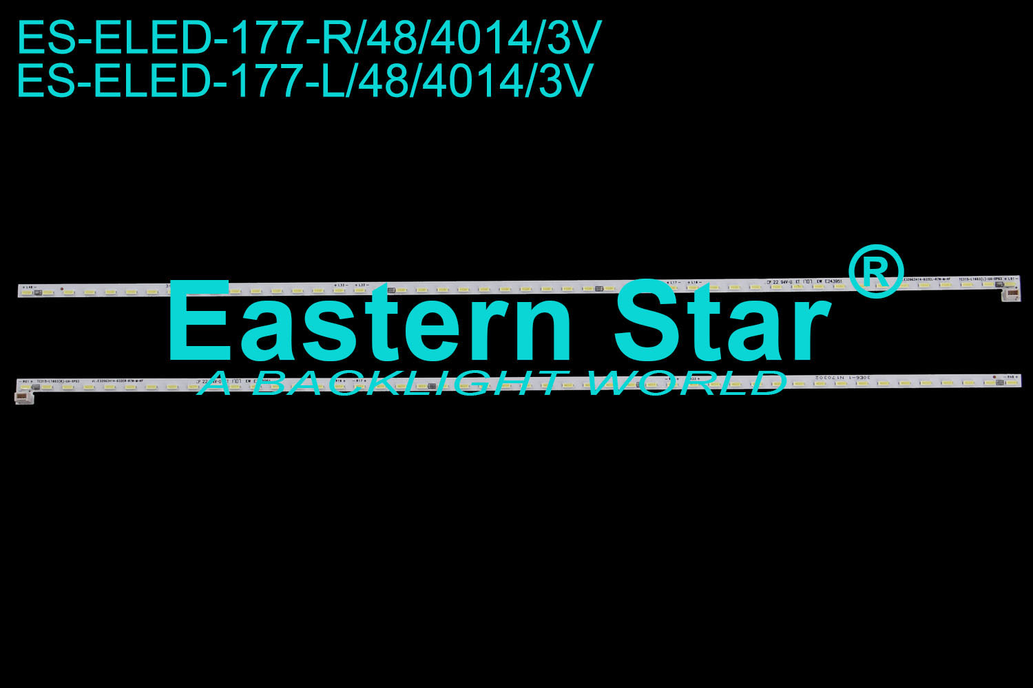 ES-ELED-177 ELED/EDGE TV backlight 32'' 48LEDs  TC315-L1603(R)-UA-XP03  JL.E320G3414-032ER-R7M-M-HF JL.E320G3414-032EL-R7M-M-HF TC315-L1603(L)-UA-XP03 (/)