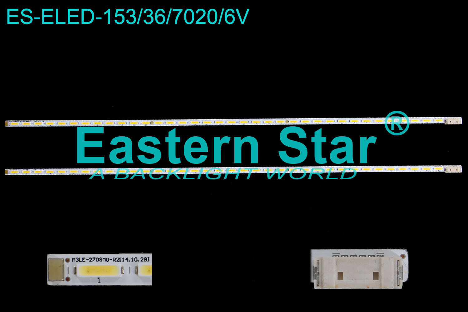 ES-ELED-153 ELED/EDGE TV backlight 32'' 36LEDs M3LE-270SM0-R2[14.10.29] LED STRIPS(1)
