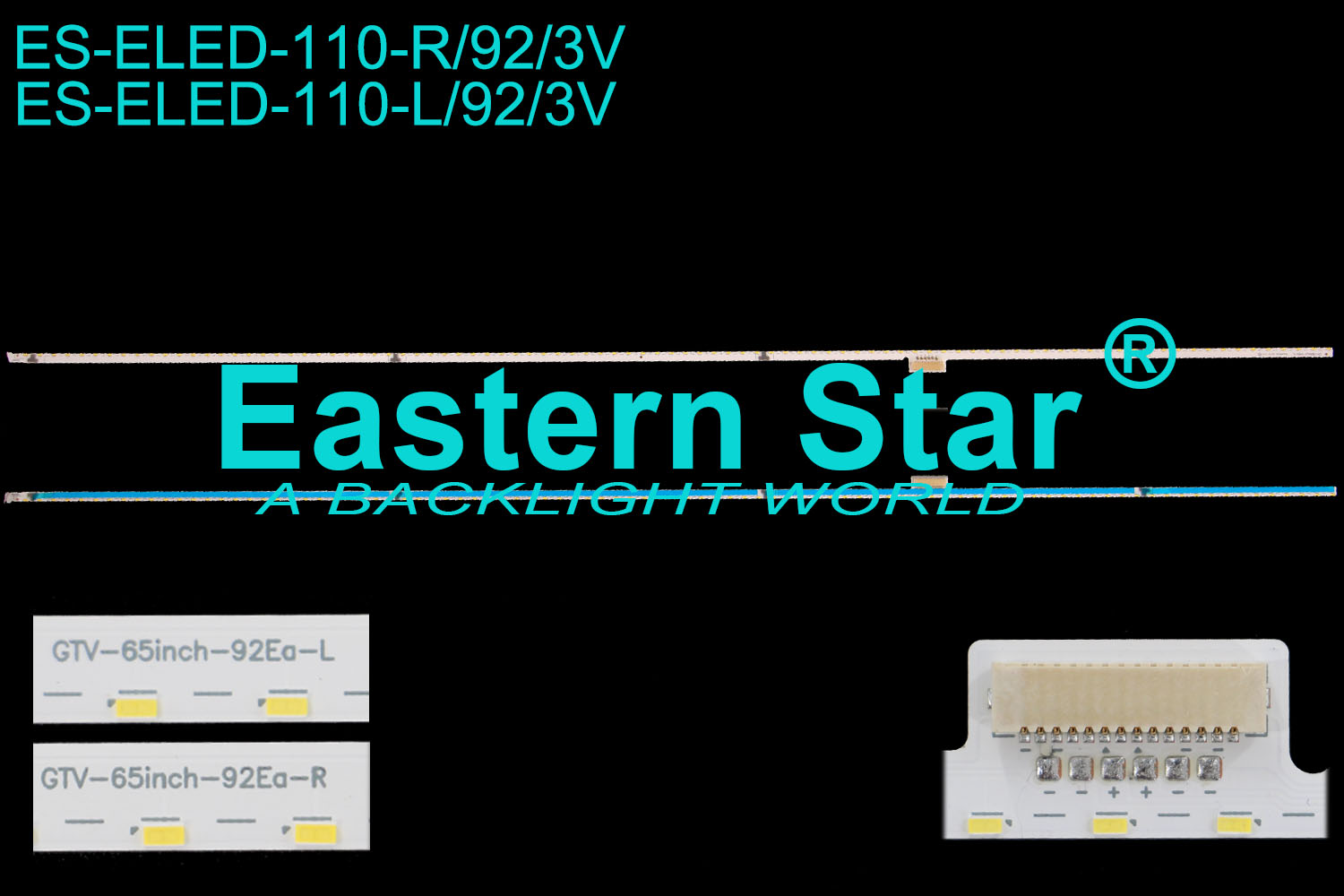 ES-ELED-110 ELED/EDGE TV backlight 65'' 92LEDs GTV_65inch_92Ea_L/R (/)