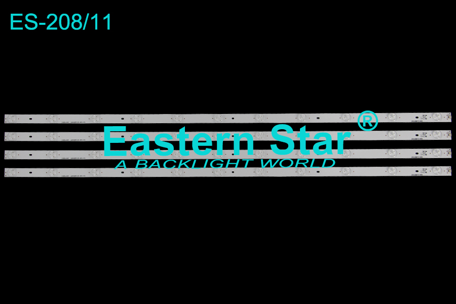 ES-208 LED TV Backlight use for Hisense 40'' 11LEDs LBM400P1101-AR-1(0) led strips (4)