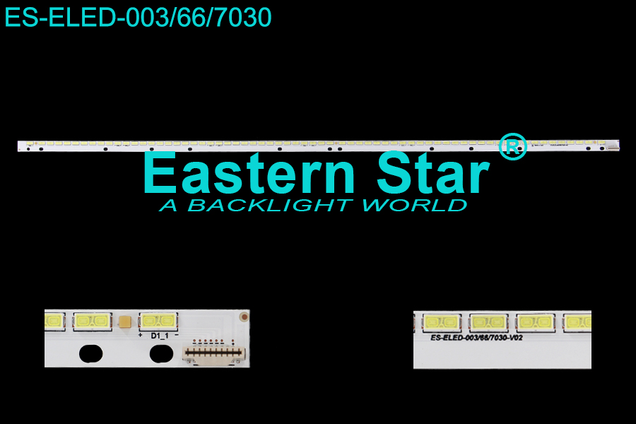 ES-ELED-003=ES-ELED-733 ELED/EDGE TV backlight use for Lg 47'' 66LEDs 47'' V13 EDGE REV0.4 1 6920L-0001C led backlight strips LC470EUN (SF) (F2) (1)