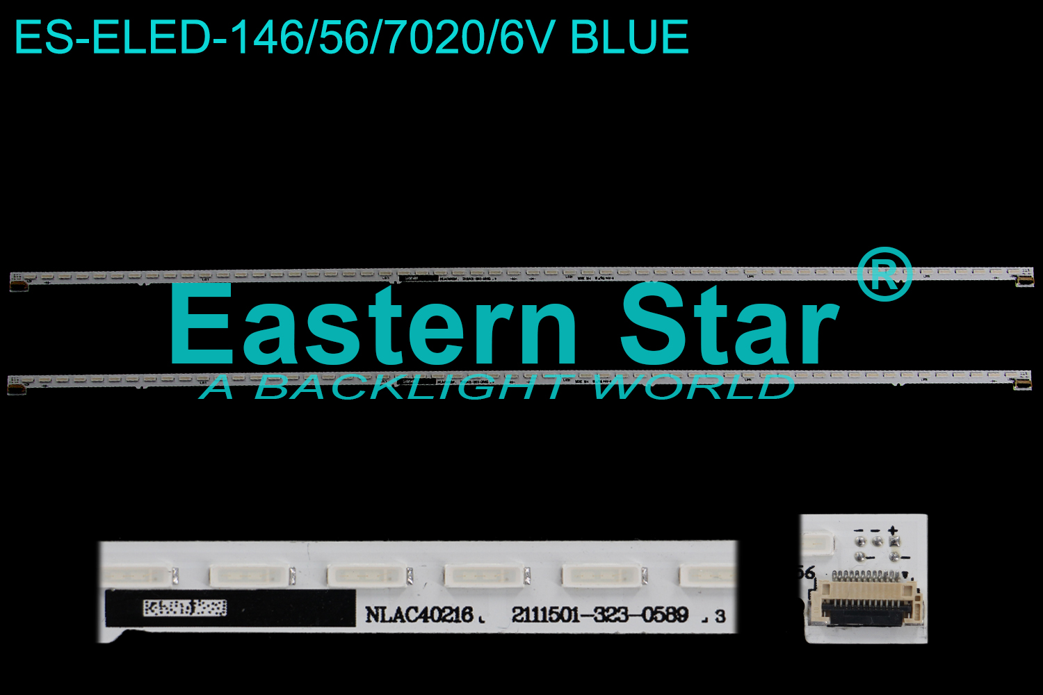 ES-ELED-146 ELED/EDGE TV backlight 46'' use for Sony 56LEDs NLAC40216  2111501-325-0589  3 (2)