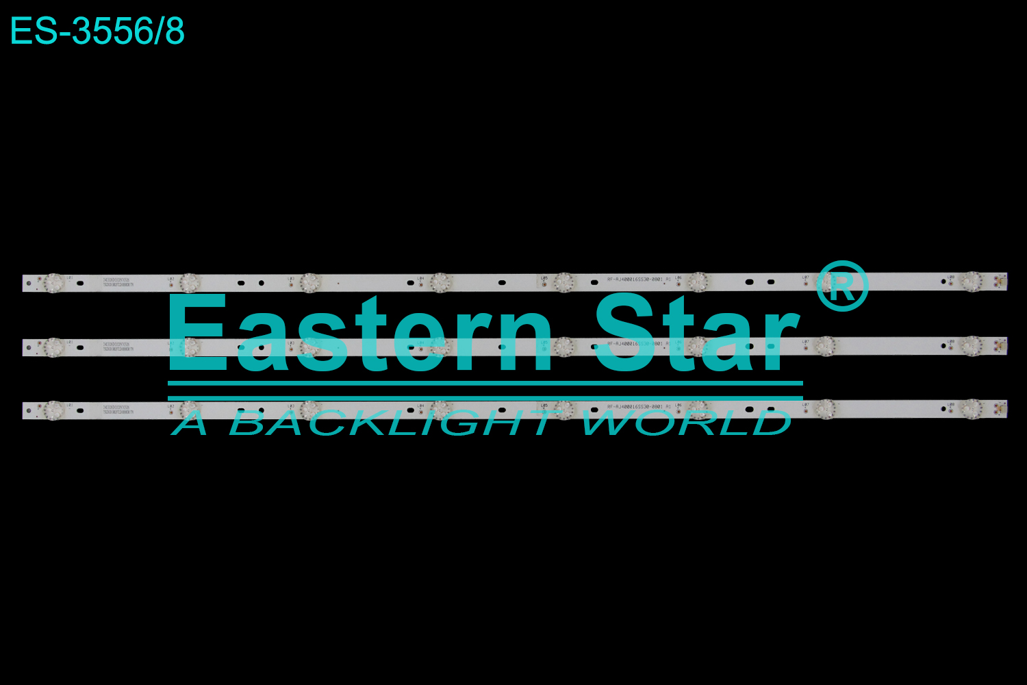 ES-3556 LED TV Backlight use for 40" Sharp LC-40UK7252E RF-AJ400016SS30-0801 A1 LED STRIP(3)