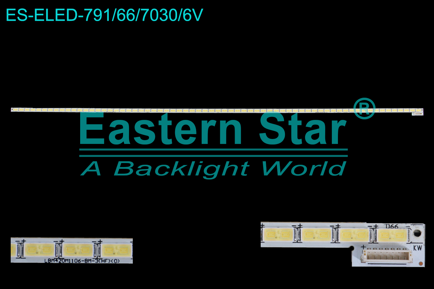 ES-ELED-791 ELED/EDGE TV backlight use for 42'' Haier LED42Z500 LBM420M1106-BM-3<HF><0> LED STRIPS(1)