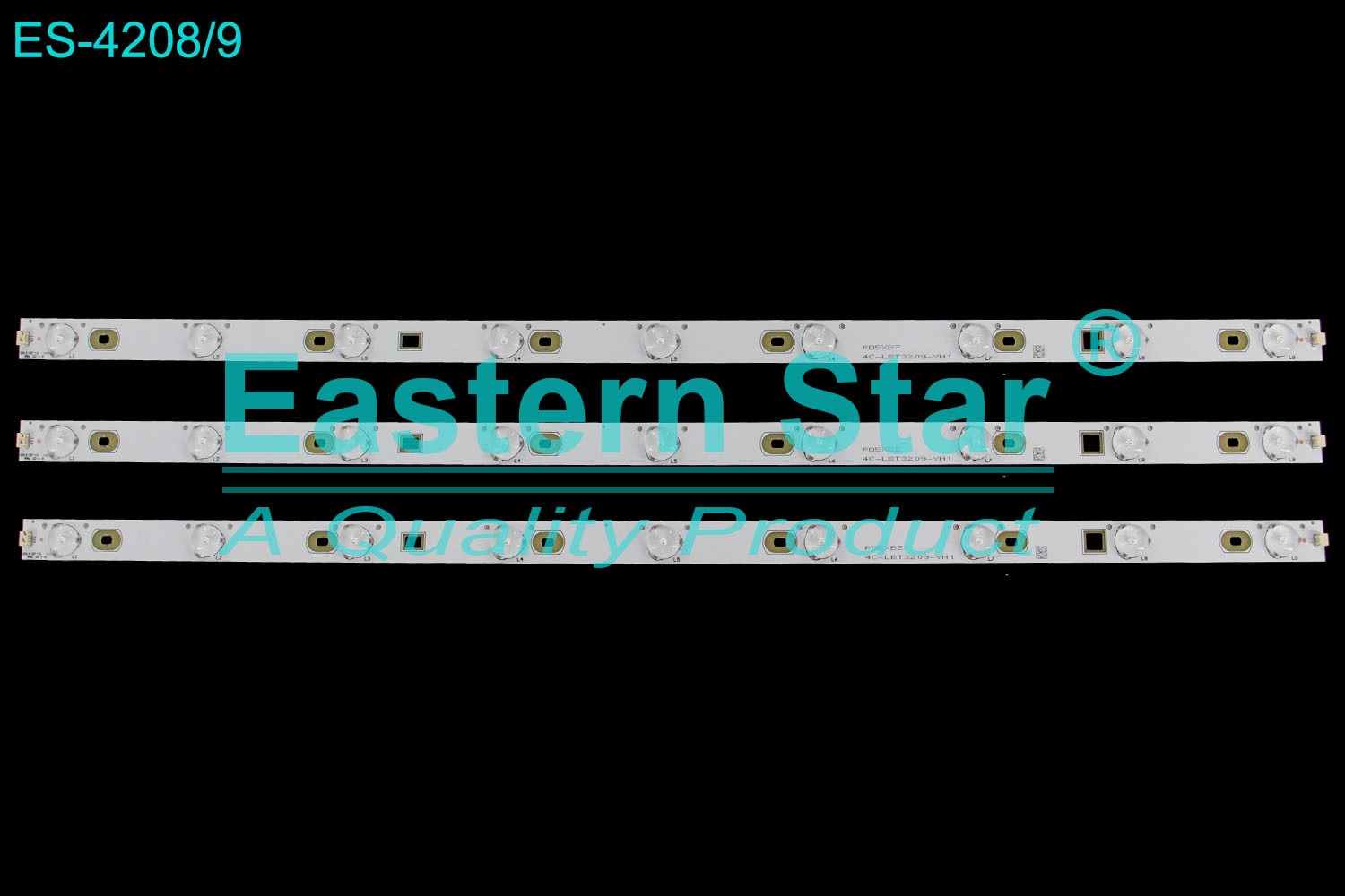 ES-4208 LED TV Backlight use for 32" Sharp/Mystery/Toshiba/Tcl LC-32LE450U 2012-07-10 TCL 32-1-9  PD5XBZ 4C-LBT3209-YH1  LED STRIP(3)