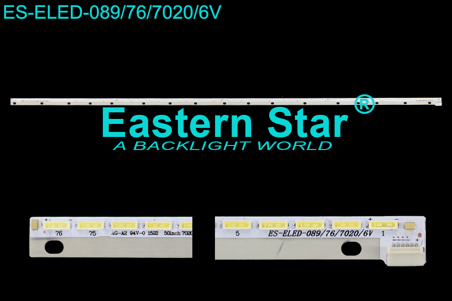 ES-ELED-089 ELED/EDGE TV Backlight use for Vestel 50'' TV 76 LEDs  50inch 7020PKG 76EA Rev0.0 140922 led backlight strips (1)