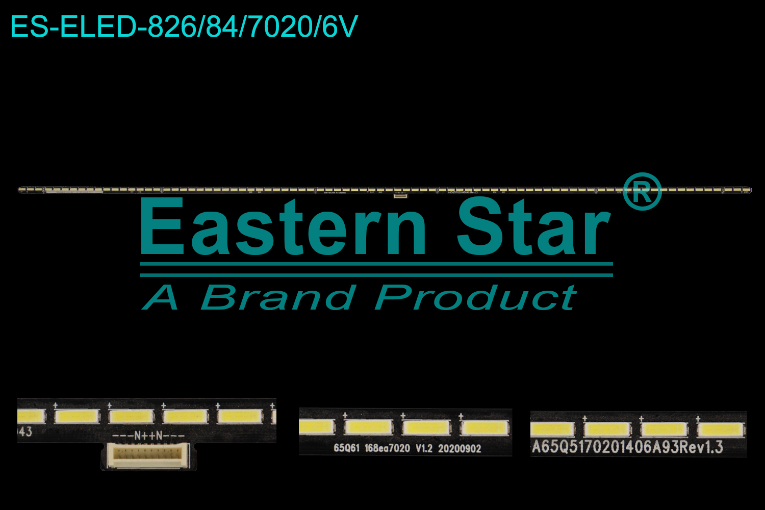 ES-ELED-826 ELED/EDGE TV backlight use for 65'' 65Q61 A65Q5170201406A93REV1.3 ZW8844BB66-1C13J-EA1 N011205-000695-001  TV LED BAR(/)