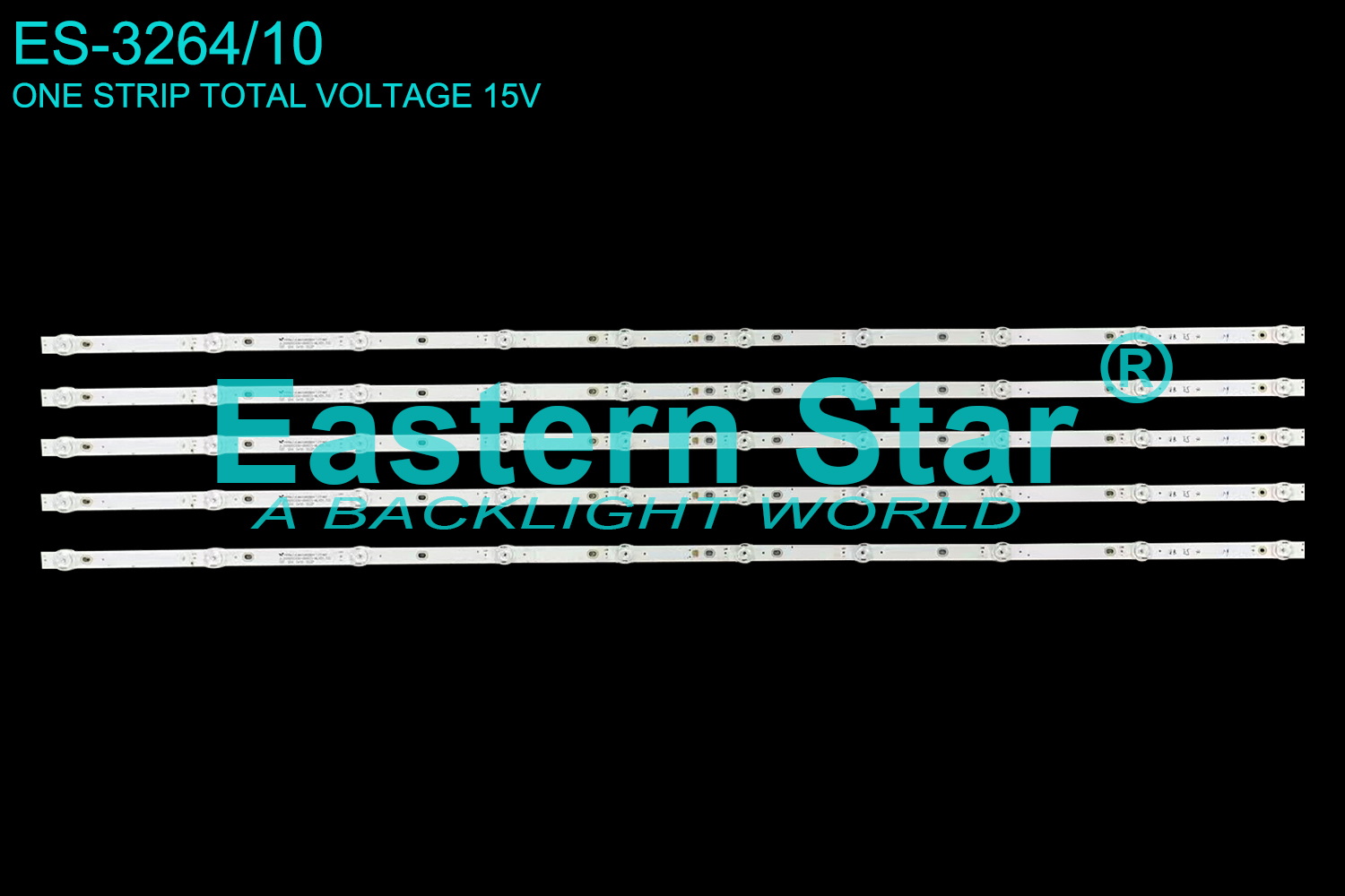 ES-3264 LED TV Backlight use for 55" JL.D55052330-006CS-M-V01  5.0 LED STRIP(5)