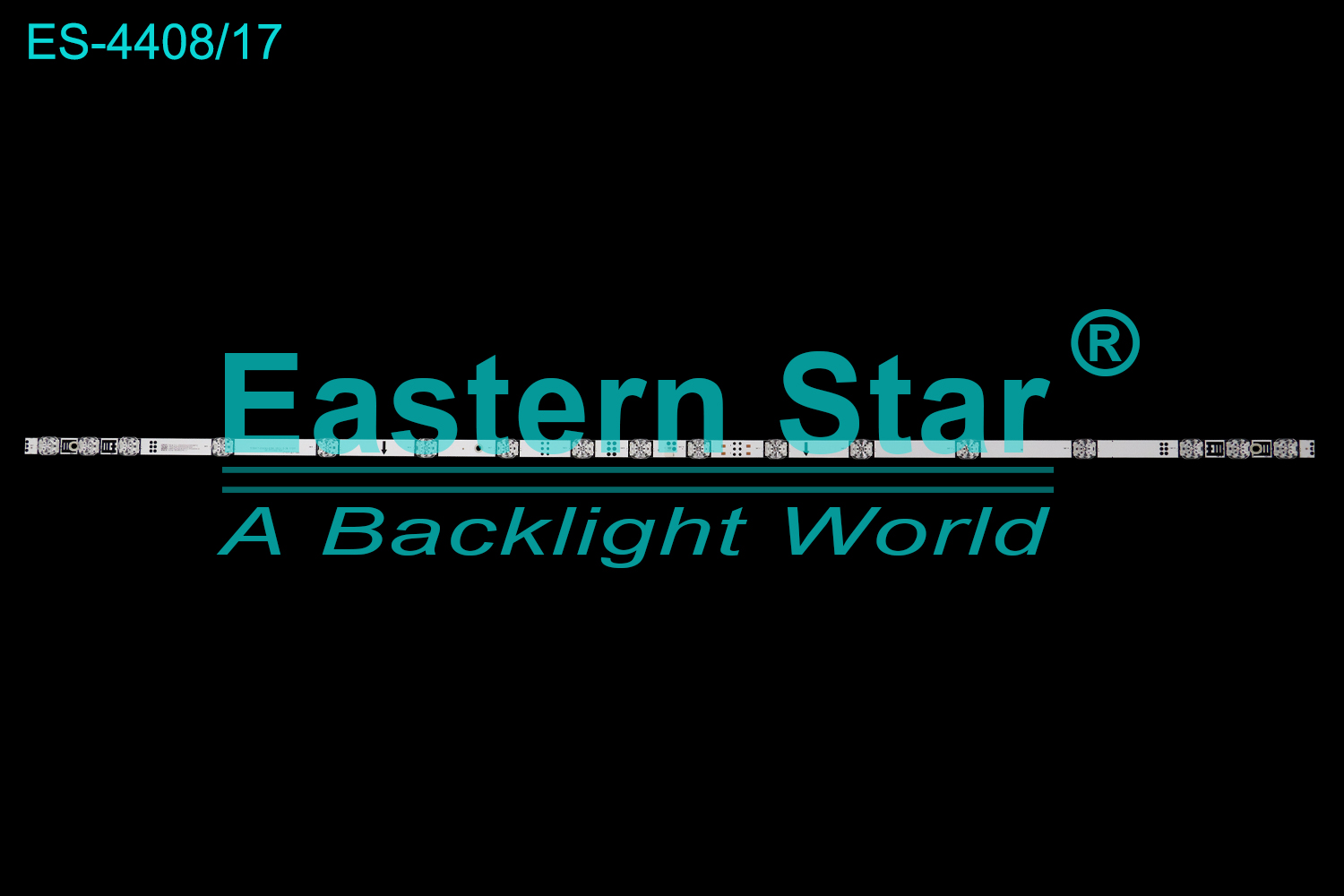 ES-4408 LED TV Backlight use for 55"  TE55D17-ZC42AG-03DH 2023-12-26 17S1P， 303TE550013DH  LED BACKLIGHT KITS(/)