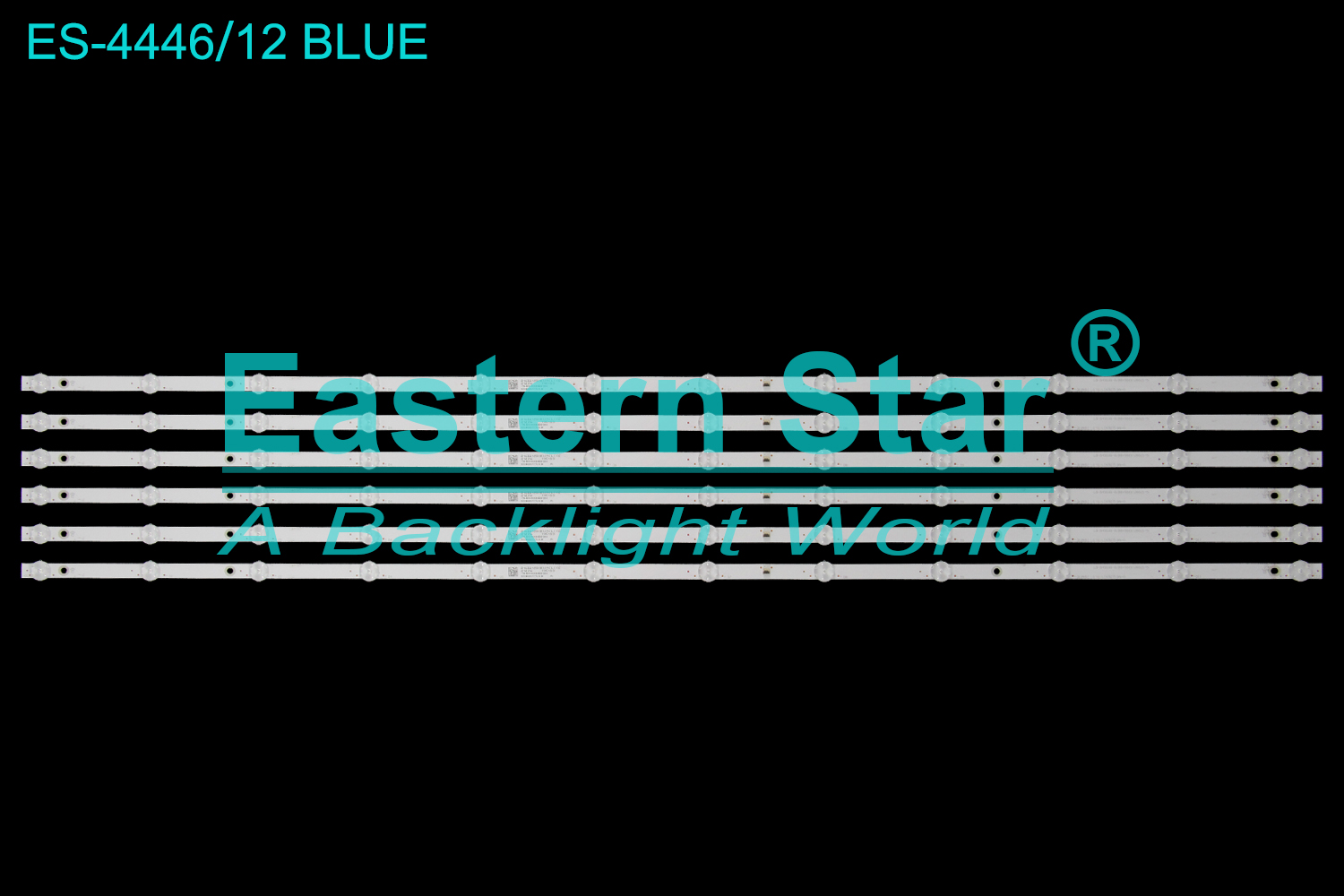 ES-4446 LED TV Backlight use for 50"  Insignia  NS-50F501NA22 LB-GM3030-GJBBY506X12BS01-S YSL-LE479275 183822 LED BACKLIGHT KITS(6)