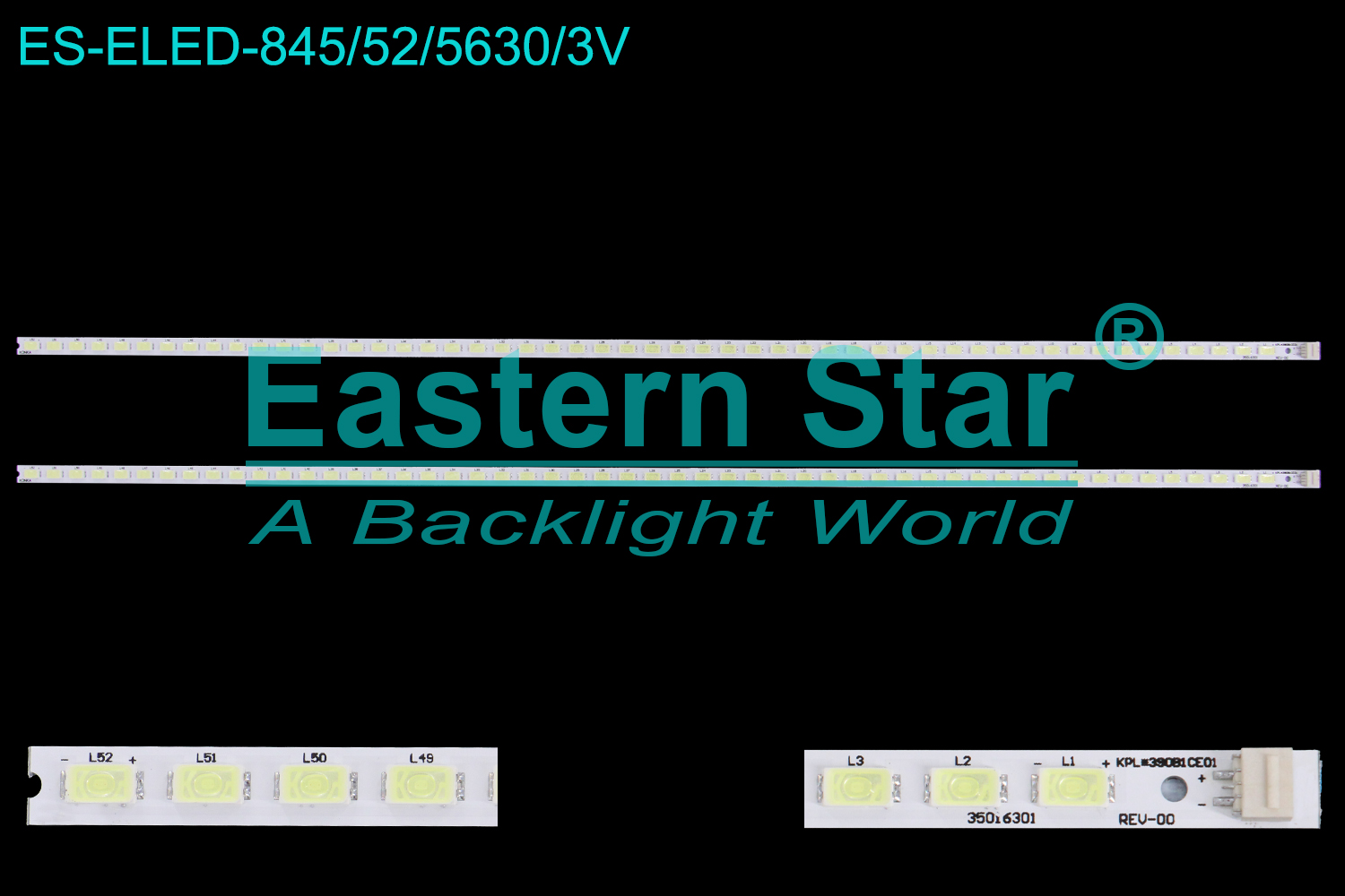 ES-ELED-845 ELED/EDGE TV backlight use for 39'' Konka  LED39E2200NE KPL-390B1CE01 35016301 35016524 37020253 LED BACKLIGHT KITS(2)