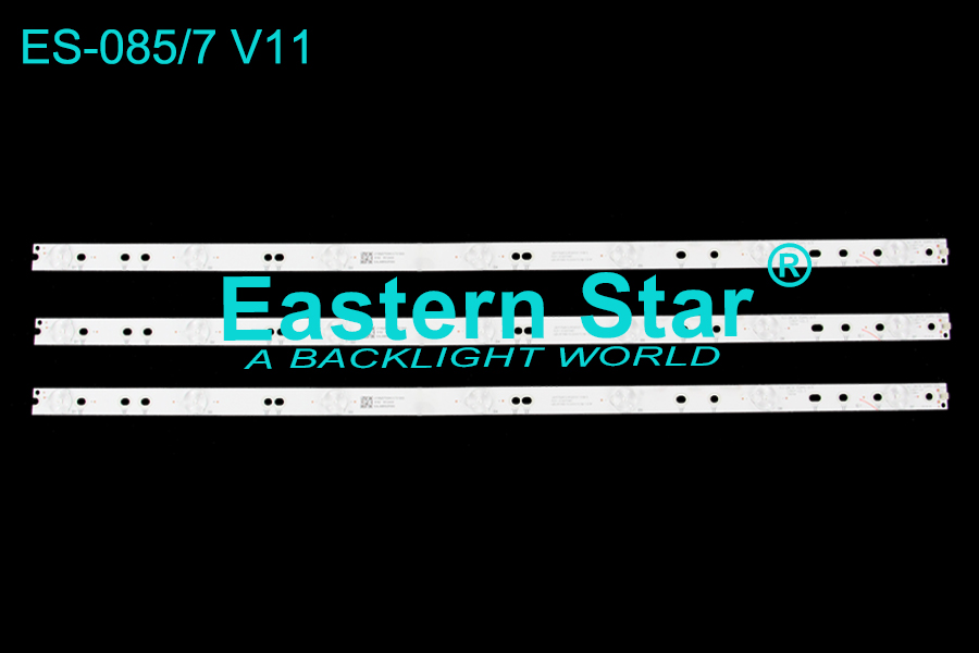 ES-085 LED TV Backlight use for Philips/Aoc 32'' 7LEDs EVERTOP LBM320P0701-FC-2/LB-PF3030-GJD2P5C3153X7ALA2-H led strips (3)