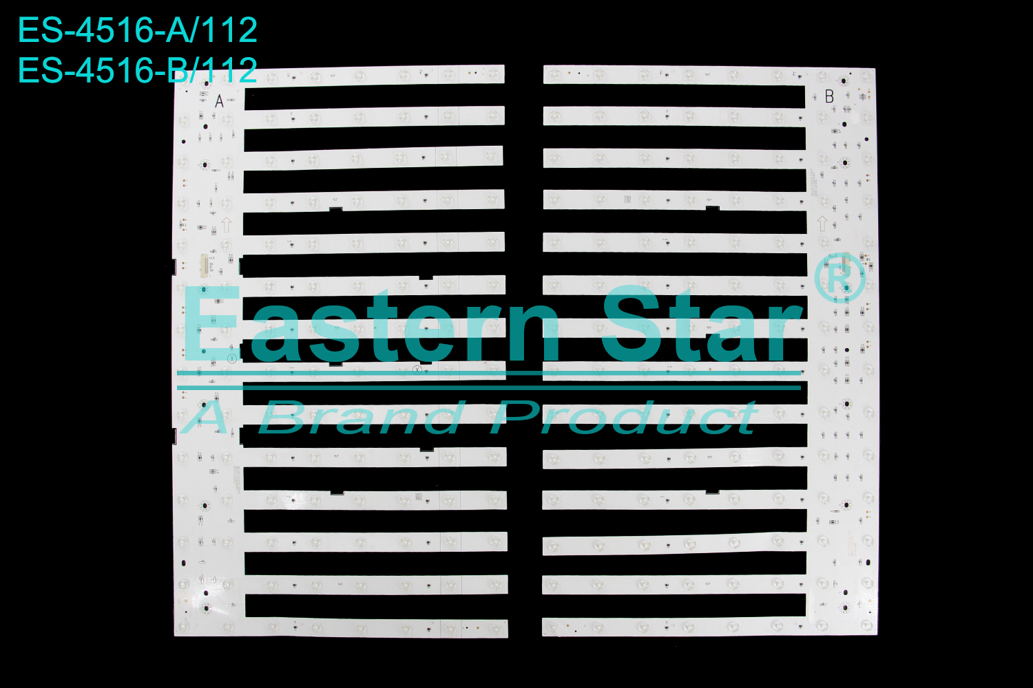 ES-4516 LED TV Backlight use for 50" Tcl  A: 40-50CBGA-DLD1AG E471763 TJ-02 B: 40-50CBGB-DLC1AG E471763 TJ-02 LED BACKLIGHT KITS(3)