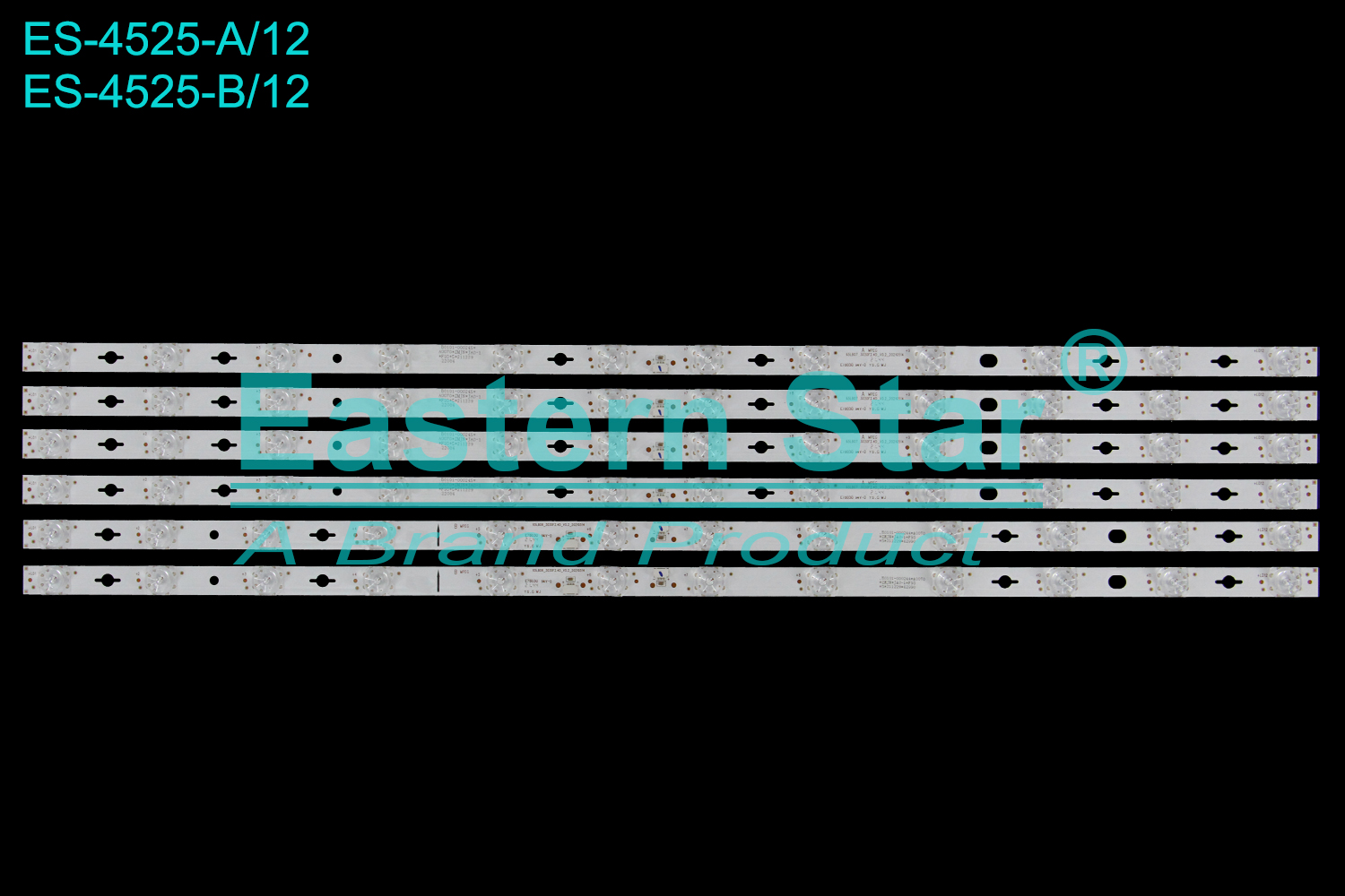 ES-4525 LED TV Backlight use for 55" Tcl 65P12 65LB07-3030F2.4D_V0.2_20210514 LED BACKLIGHT KITS(6)