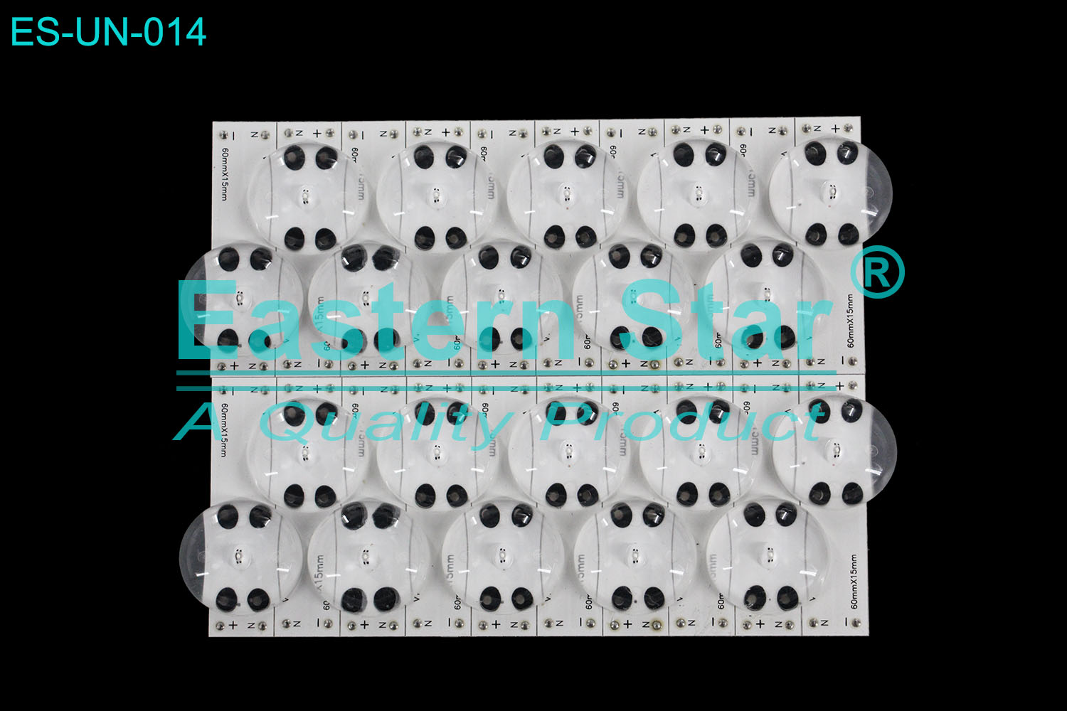 ES-UN-014: TV Backlight Single Cuttable 3V Universal Led Backlight For CSP BIG Lens Solution