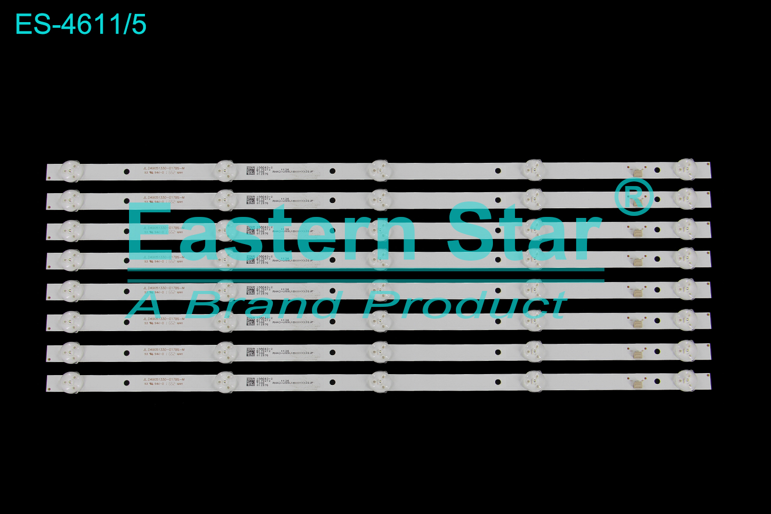 ES-4611 LED TV Backlight use for 50" Amoi 50f JL.D49051330-017BS-M LED BACKLIGHT KITS(8)